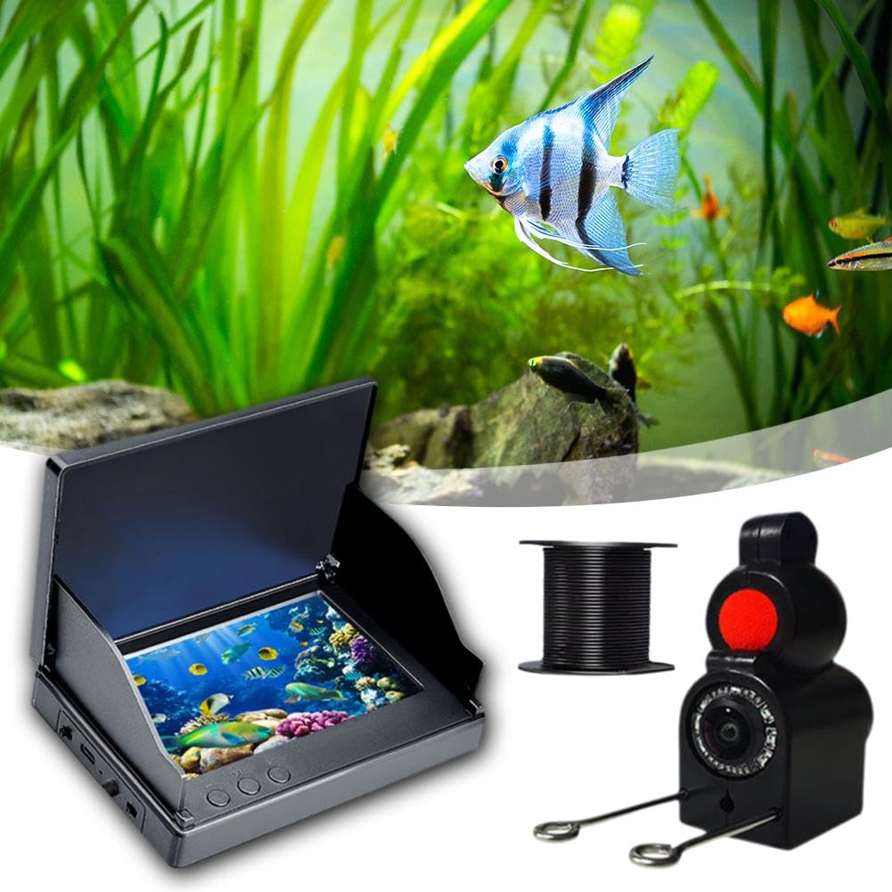 Colitt Underwater Fishing Camera with Night Vision & 220° View - Perfect for Night Fishing & Ice Fishing
