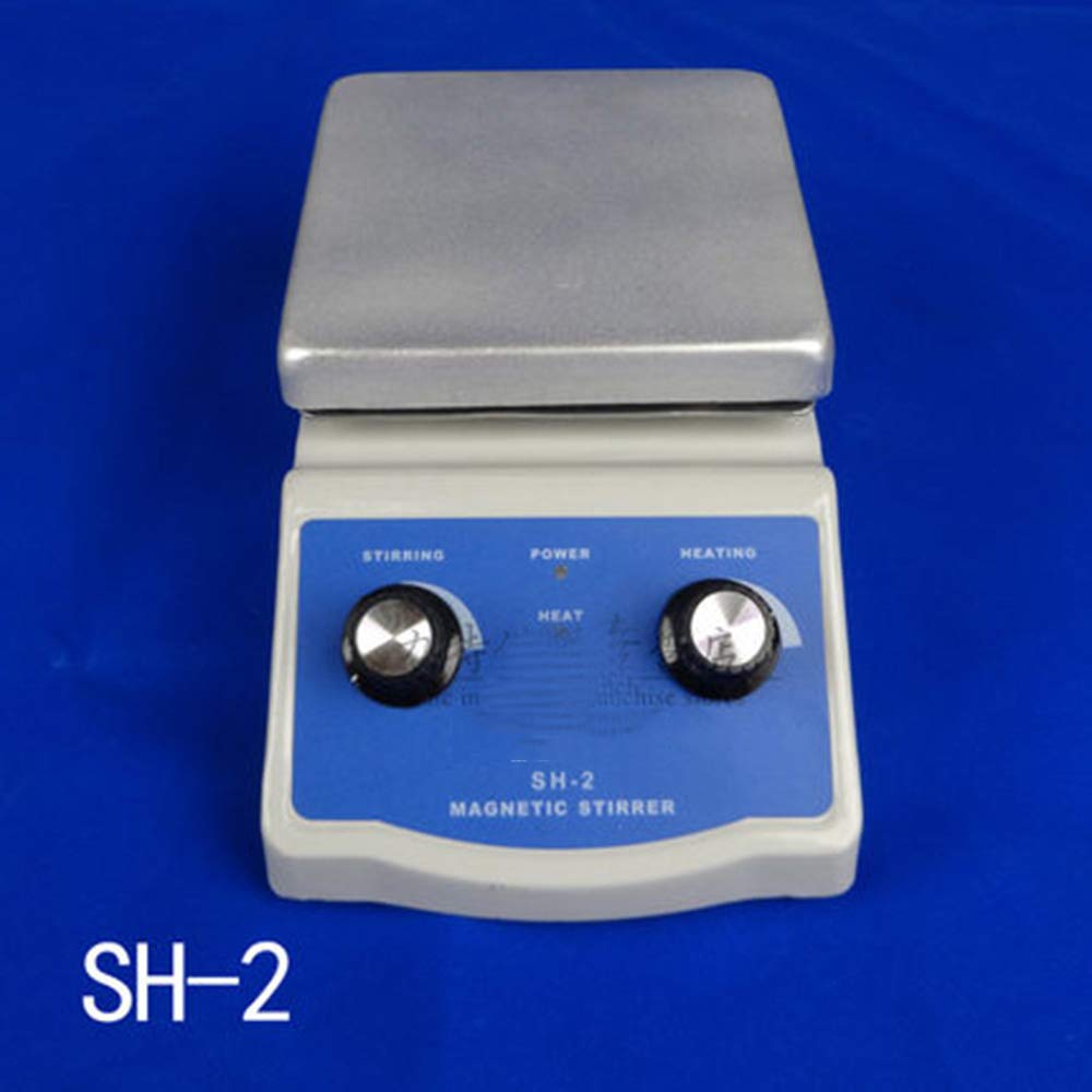 LANTAO Hot Plate Magnetic Stirrer 110V 60Hz with Stepless Speed Control - Lab Equipment for Chemistry Experiments, Scientific Research & Healthcare Applications