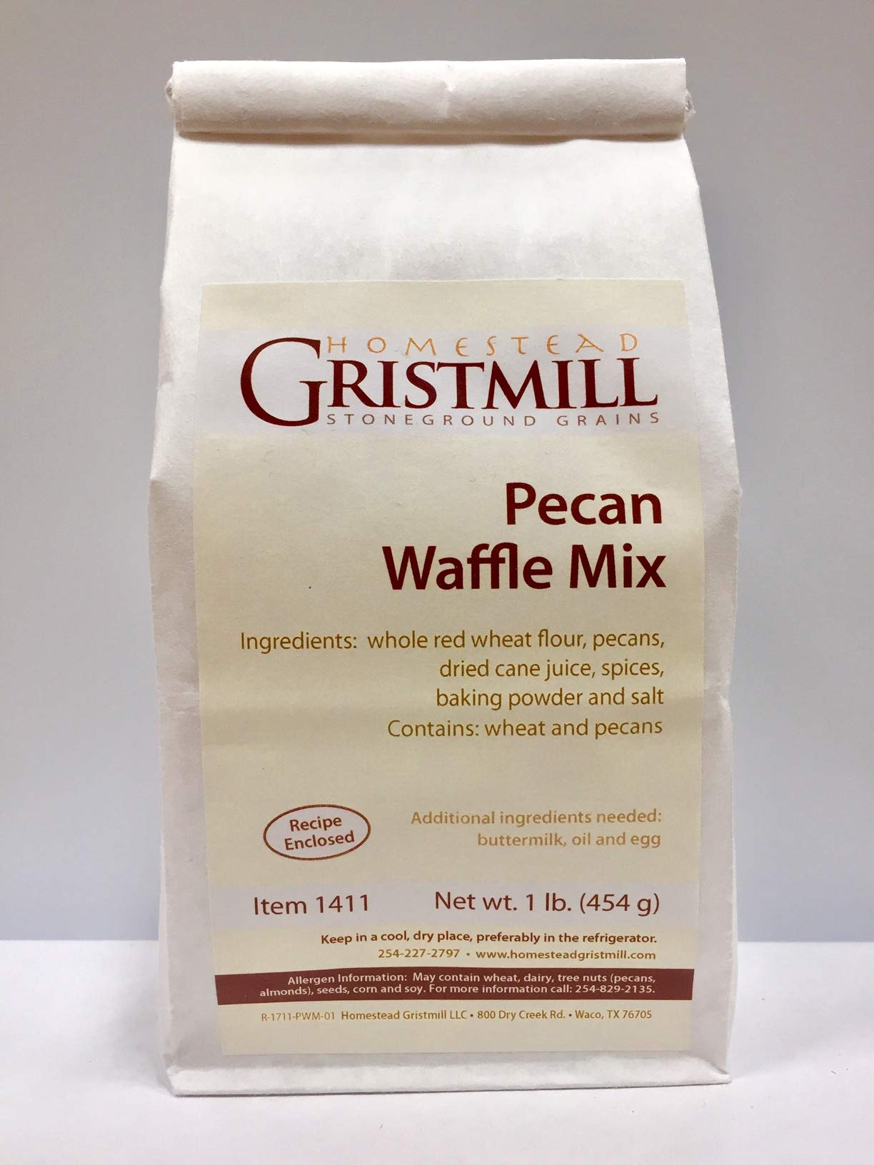 Homestead Gritmill Organic Pancake & Waffle Mix - Non-GMO, Chemical-Free, All-Natural 5-Pack Variety | Perfect for Breakfast, Brunch & Family Gatherings