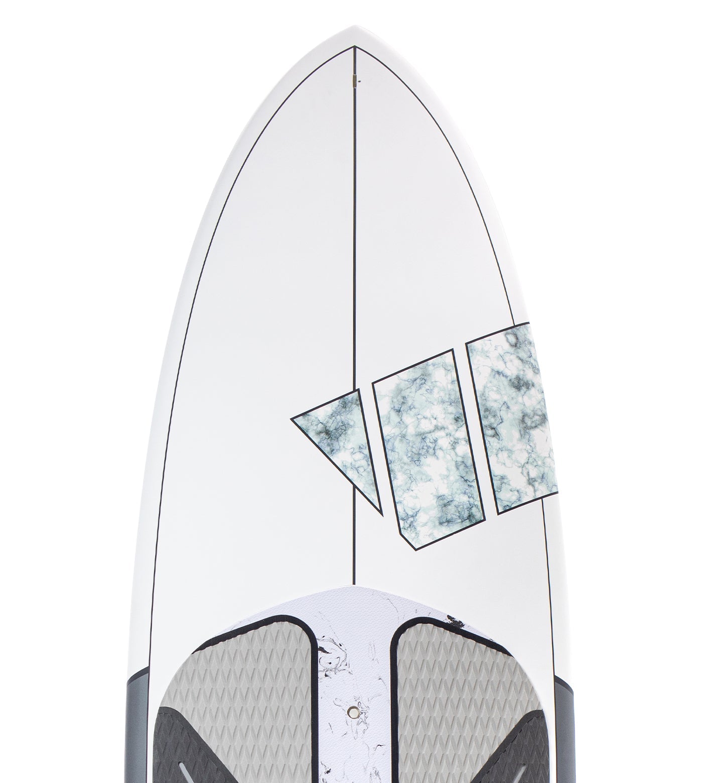 Evoke Original Stand Up Paddle Board (SUP) - Lightweight & Durable Grey Inflatable Paddleboard for All Skill Levels | Perfect for Lakes, Rivers & Ocean Paddling Adventures