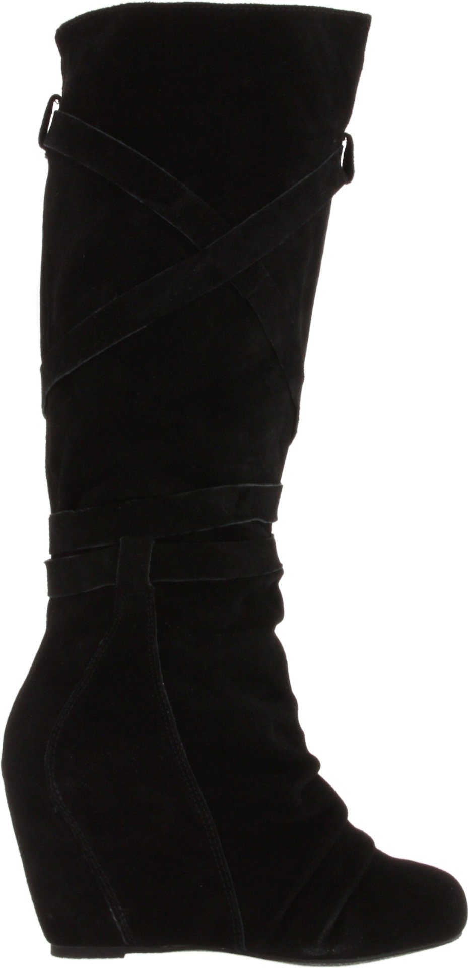 Naughty Monkey Women's Girl Talk Boot - Stylish Ankle Booties for Women | Comfortable & Fashionable Fall Winter Shoes | Perfect for Office, Dating & Night Out