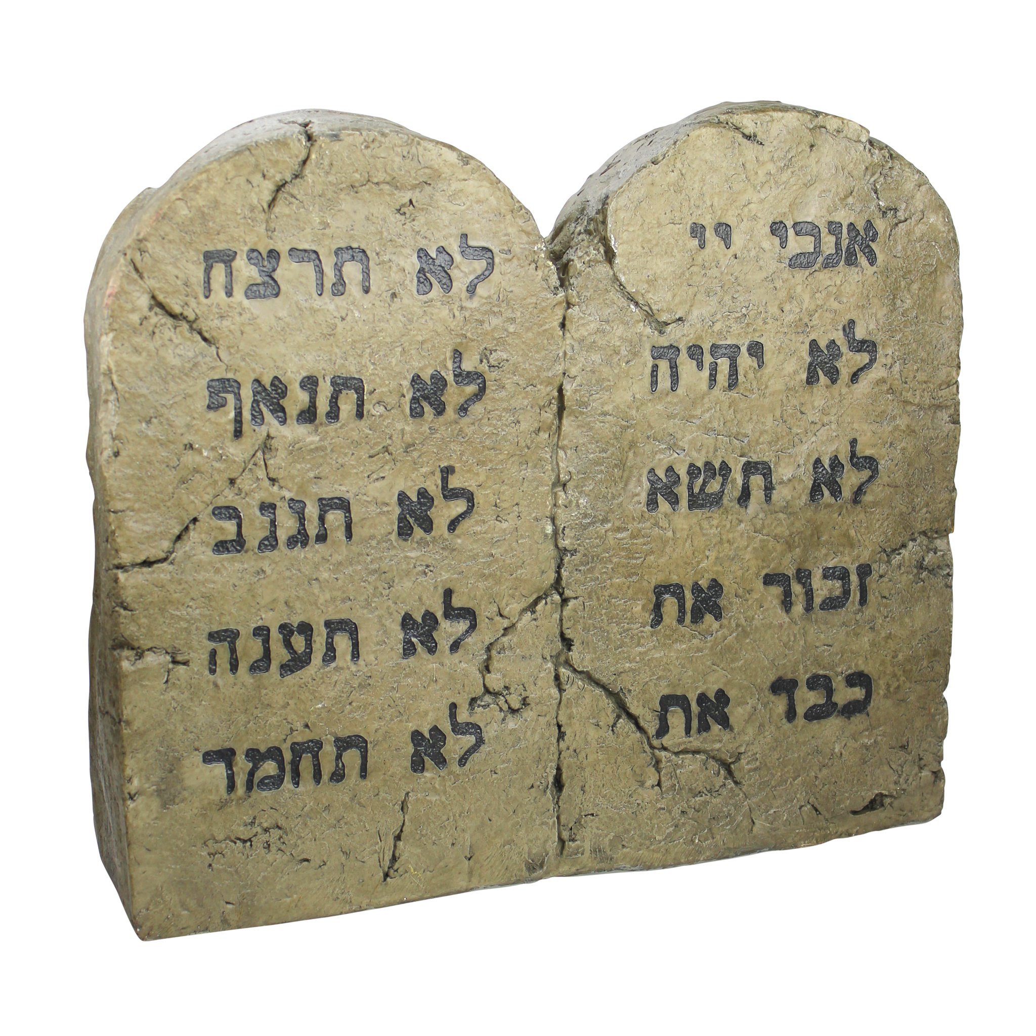Design Toscano Ten Commandments Religious Wall Art - Handcrafted Biblical Sculptural Tablet for Home Decor, Church, or Office Inspiration