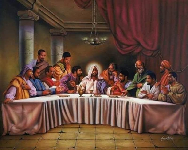 500-Piece African American Last Supper Jigsaw Puzzle for Adults - Challenging Brain Game, Party Entertainment & Unique Gift Idea for Puzzle Lovers (Great for Family Game Nights, Stress Relief & Home Decor)