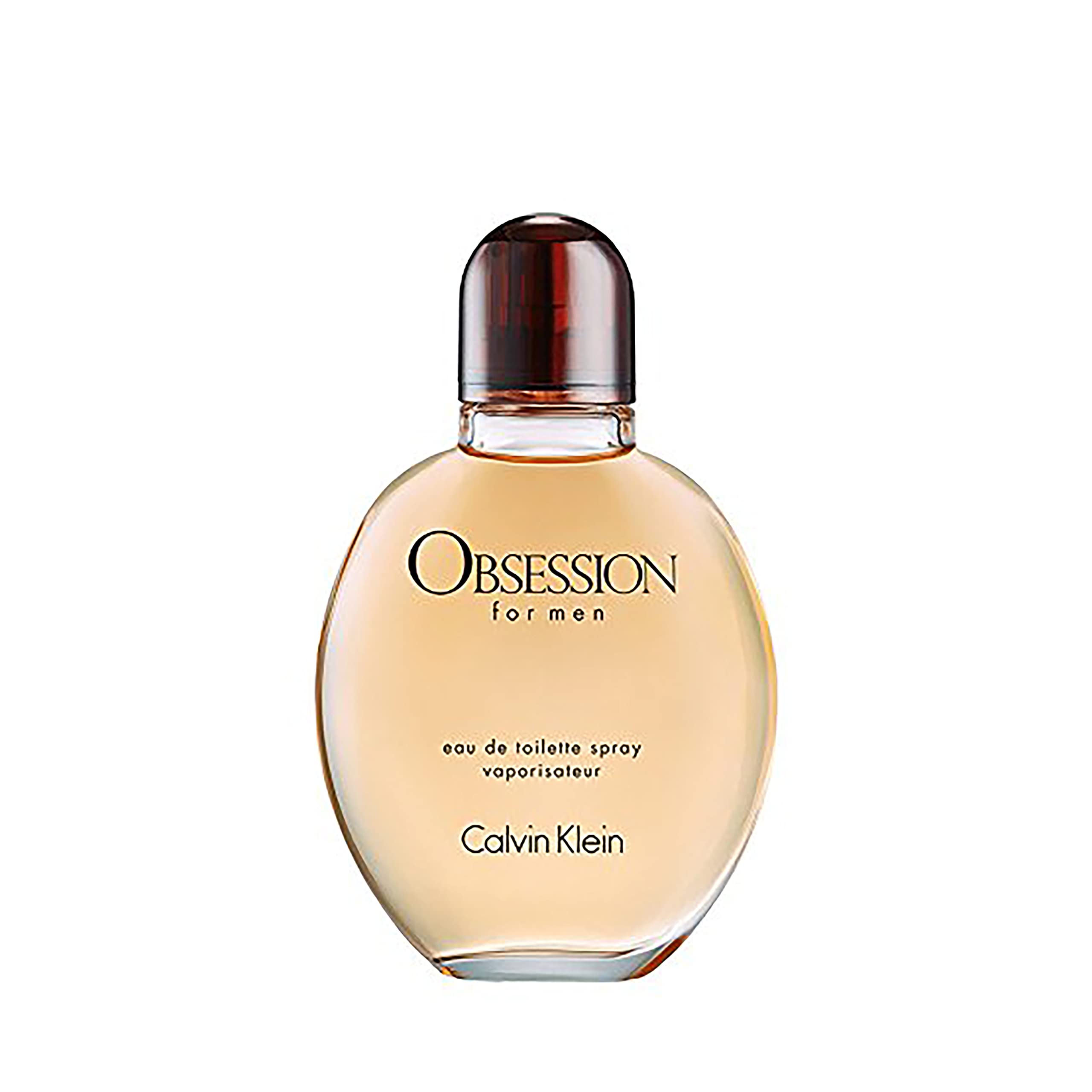 Calvin Klein Obsession for Men Eau de Toilette Spray - Amber Scented Cologne with Bergamot, Mandarin, Lavender & Musk Notes - Long Lasting Fragrance for Daily Wear, Date Night & Special Occasions