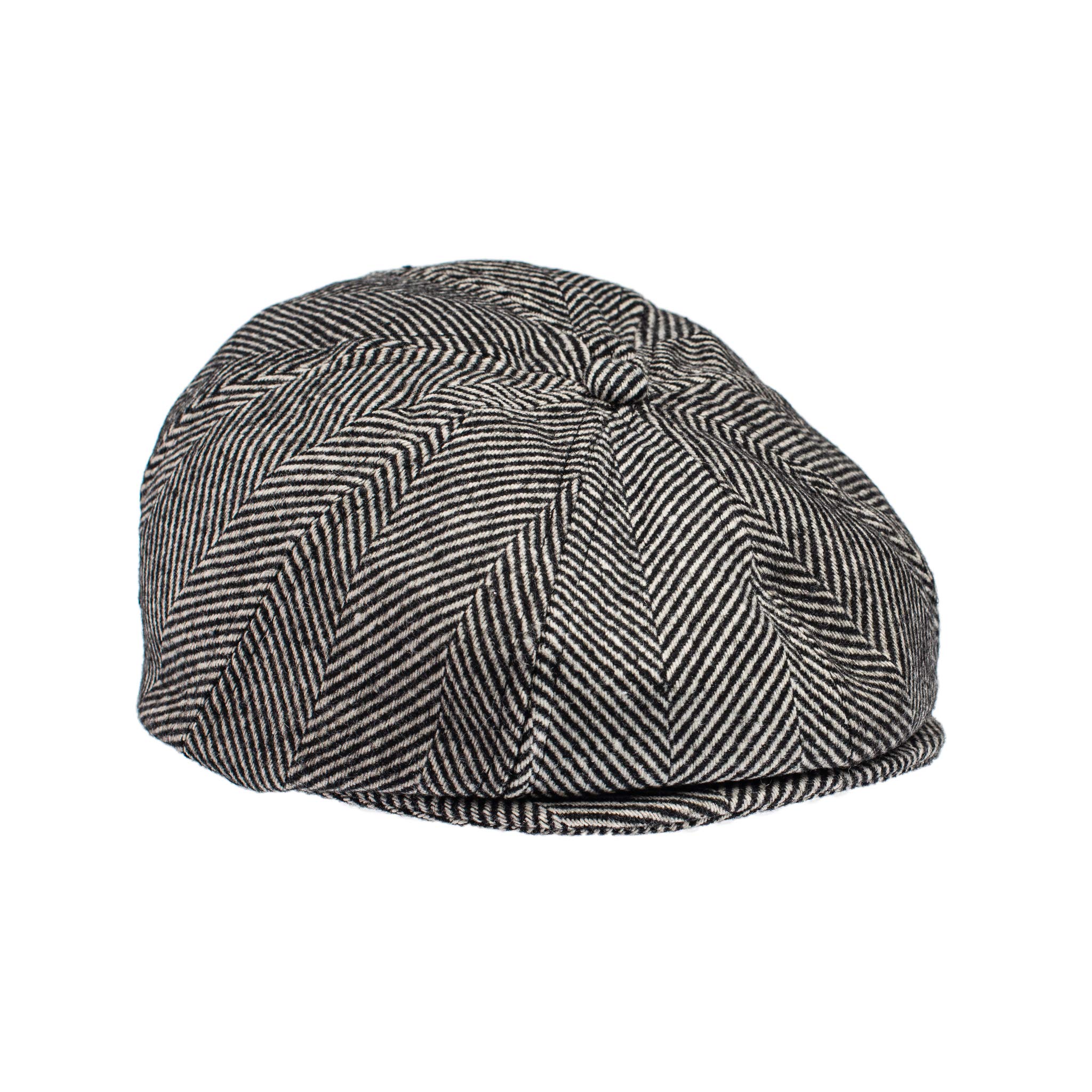 Baby Boy Ring Bearer Pageboy Cap - Tweed Ivy Newsboy Flat Golf Hat for Weddings & Special Occasions