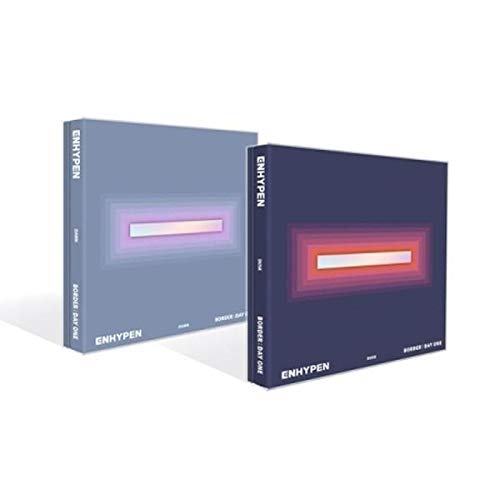 ENHYPEN BORDER : DAY ONE 1st Mini Album 2 Version SET - 136p Photobook, Clear Story Cover, Bookmark, Photocards, Postcard | K-POP Collectible Album for Fans, Gift Idea, Music Lovers | Perfect for Display, Fan Meetings, and Special Occasions