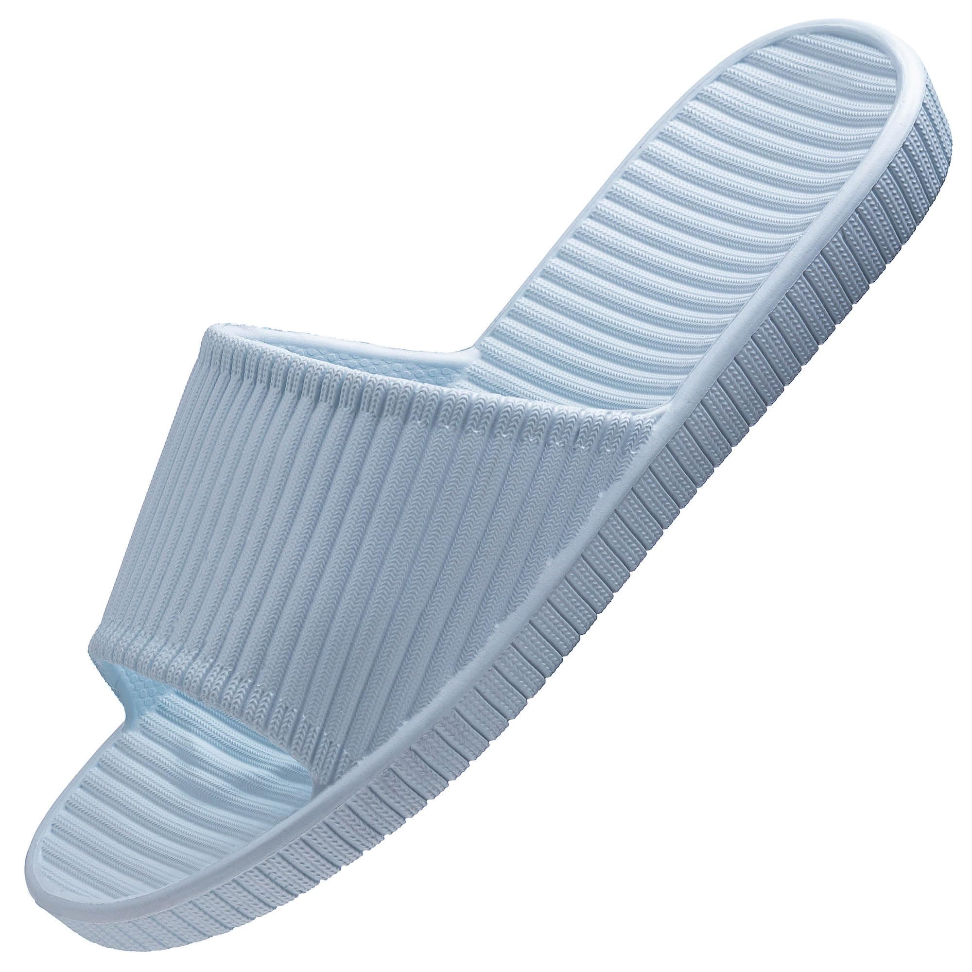 Happy Lily Non-Slip Shower Shoes for Women & Men - Quick-Dry Bathroom Slippers, Pool Slides, Indoor/Outdoor House Sandals - Perfect for Beach, Gym, Spa & Home Use
