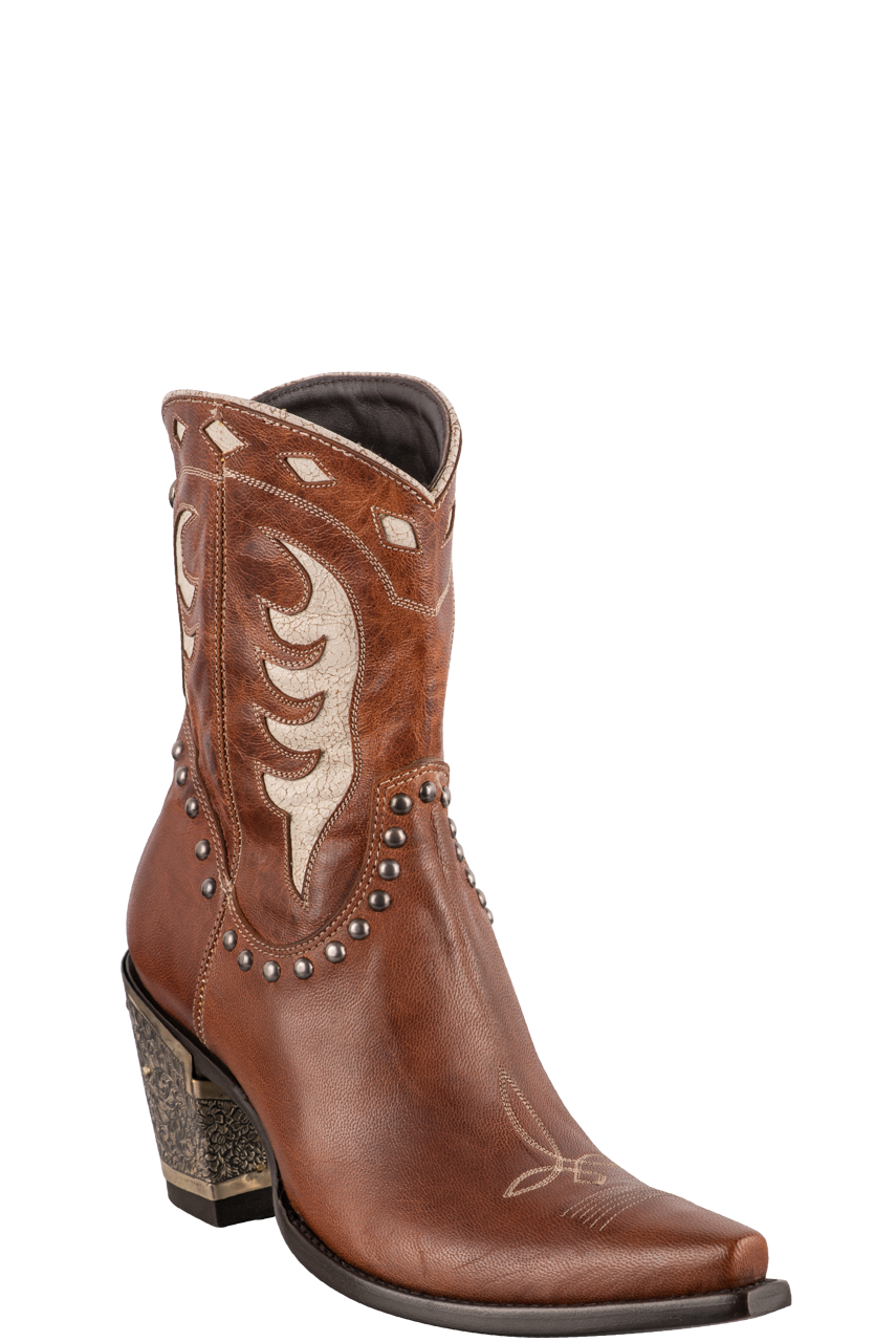 Old Gringo Double D Ranch Cattleman Boots - Brown Leather Cowboy Boots for Men & Women | Perfect for Western Rides, Country Music Festivals & Casual Wear