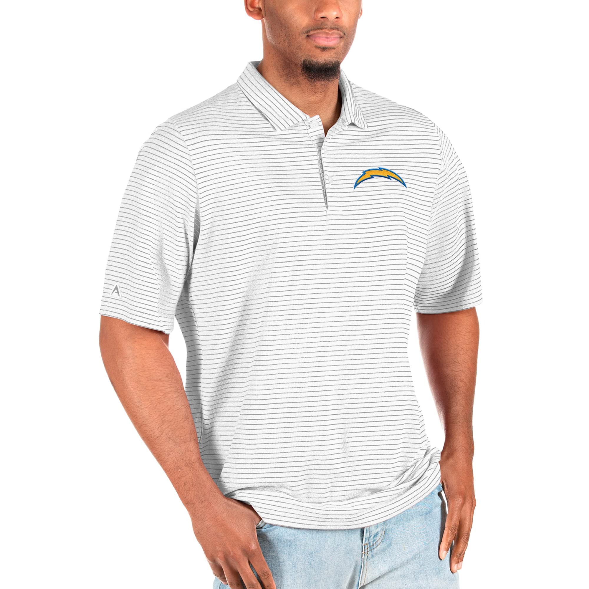Antigua Men's NFL Big & Tall Esteem Polo Shirt - Officially Licensed Football Jersey for Plus Size Fans - Perfect for Game Day, Tailgating & Sports Events