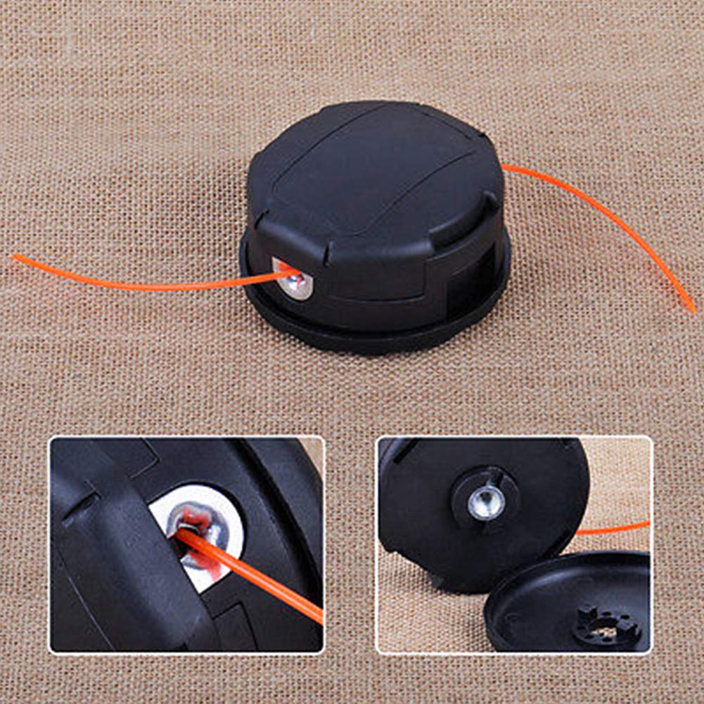 Echo SRM 225 Trimmer Head Replacement - Compatible with SRM210, SRM210SB, SRM211, SRM211SB, SRM225SB, SRM260SB String Trimmers - Includes Speed-Feed 400 Bump Head, Wear Cap, Spool Cover & Spring - Perfect for Lawn Care and Yard Maintenance