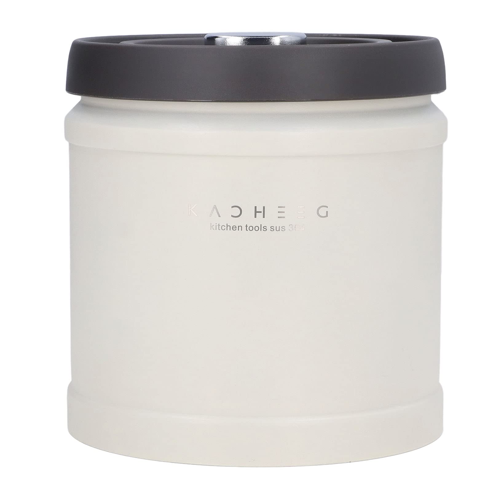 Airtight 304 Stainless Steel Coffee Canister - Vacuum Sealed for Freshness - Home & Cafe Use