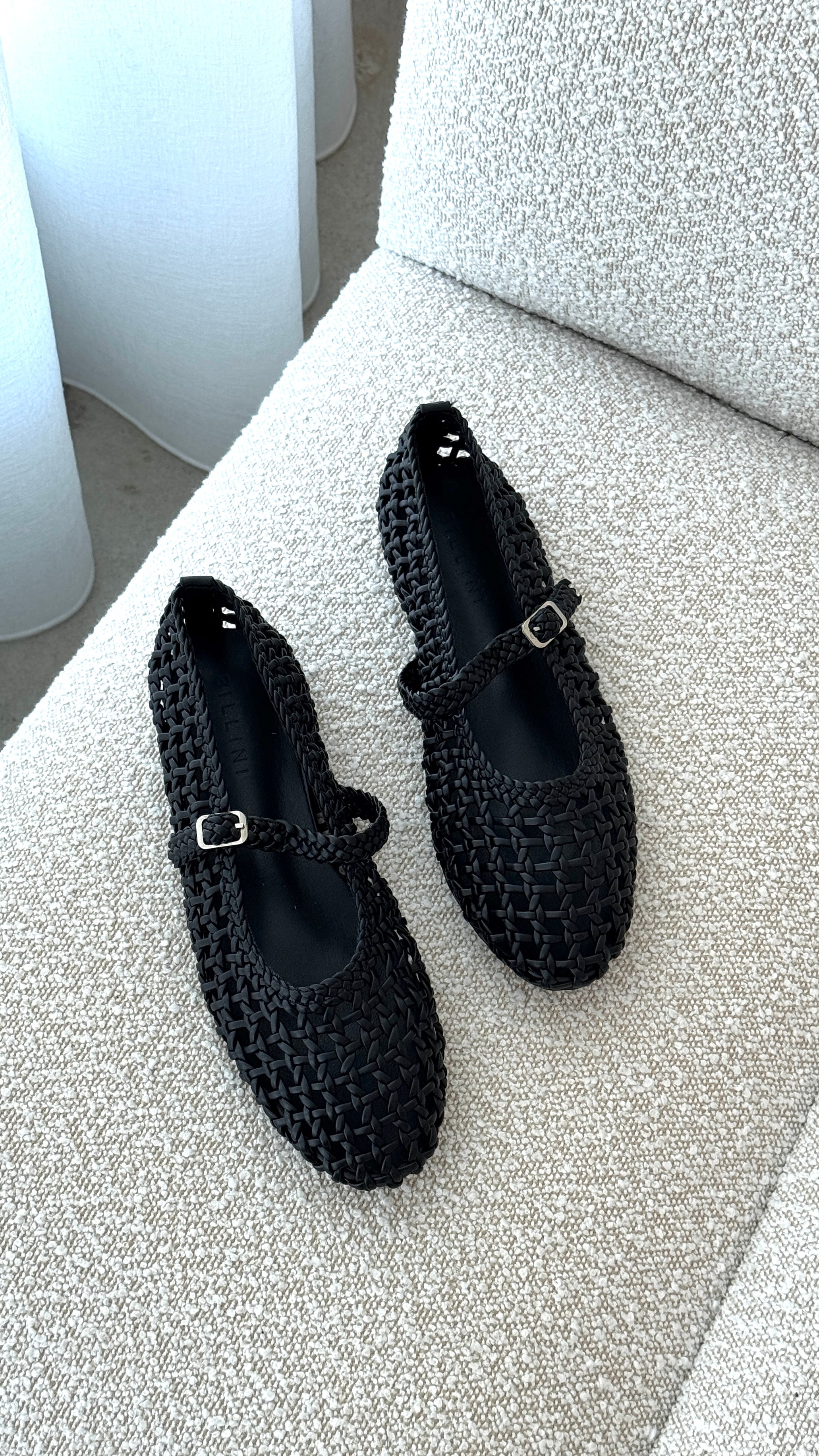 Gitta Flats - Comfortable Black Women's Ballet Flats for Work, Travel & Everyday Wear