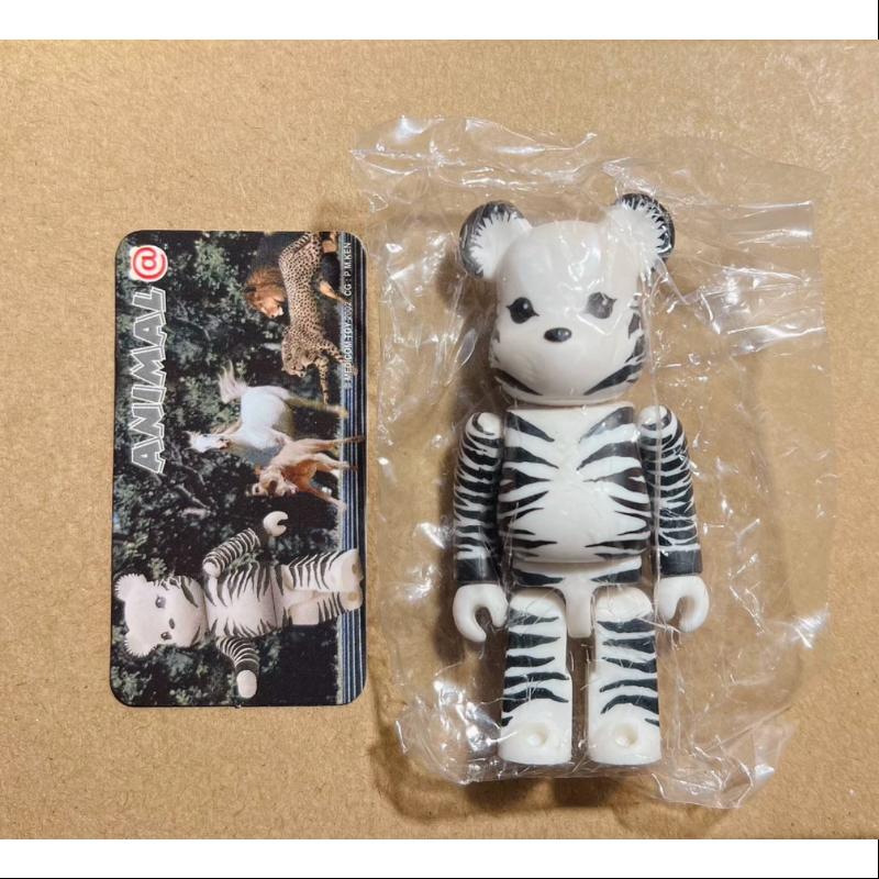 Be@rbrick Series 3 ANIMAL Zebra 100% Collectible Vinyl Art Toy - Perfect for Display, Gifts & Anime Collections