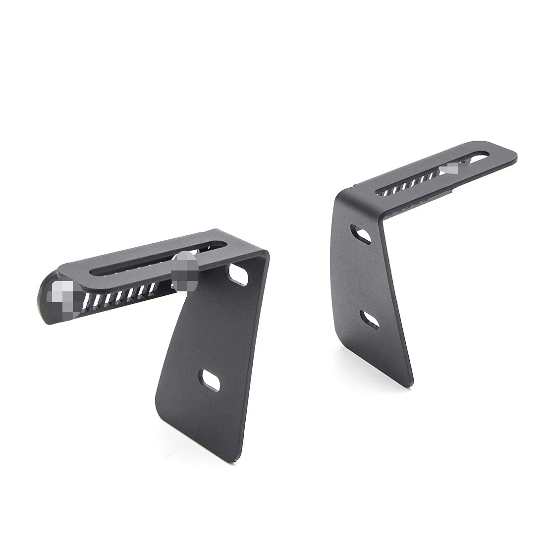 Jeep Wrangler JK & JKU A-Pillar LED Light Pod Mounting Brackets (2007-2018) - Durable Off-Road Cowl Hood Side Light Mounts for Jeep JK Accessories - Perfect for Night Trail Driving & Off-Road Adventures