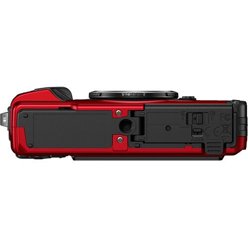 OM SYSTEM Tough TG-7 Waterproof Digital Camera (Red) - 4K Video, Macro Mode & Underwater Photography for Outdoor Adventures, Travel & Snorkeling