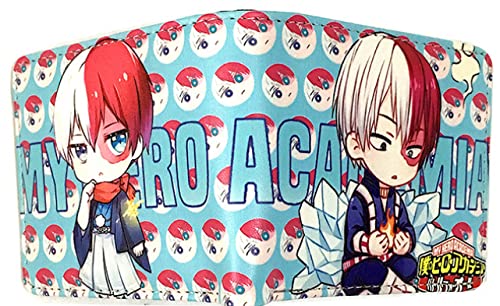Re:ZERO Starting Life in Another World Anime Cosplay PU Leather Wallet - Stylish Cartoon Character Design (Todoroki Shoto from My Hero Academia) | Perfect for Anime Conventions, Cosplay Events & Everyday Use