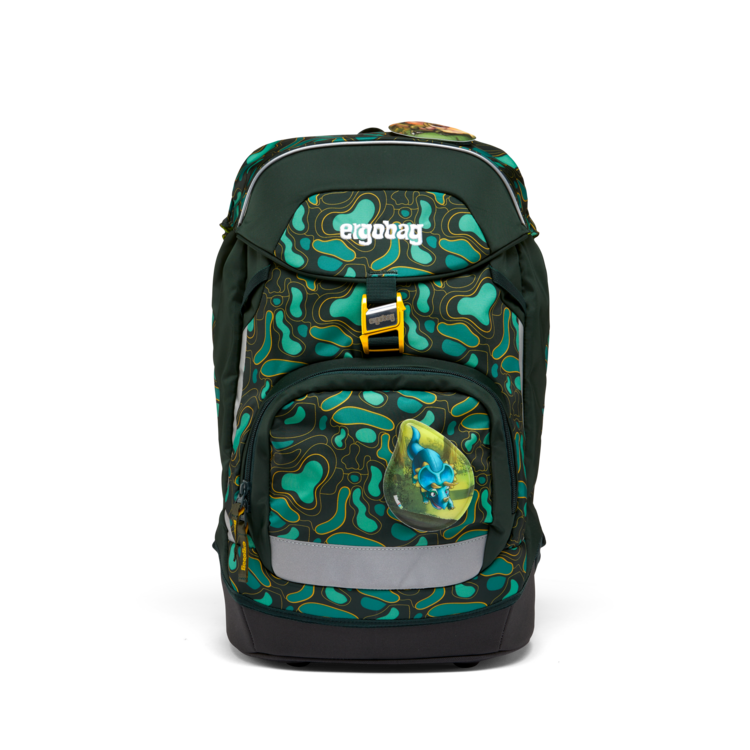 Ergobag Prime School Backpack TriBearatops - Lightweight Durable Kids Backpack for Boys & Girls (2024 New Collection) - Perfect for School, Travel & Daily Use
