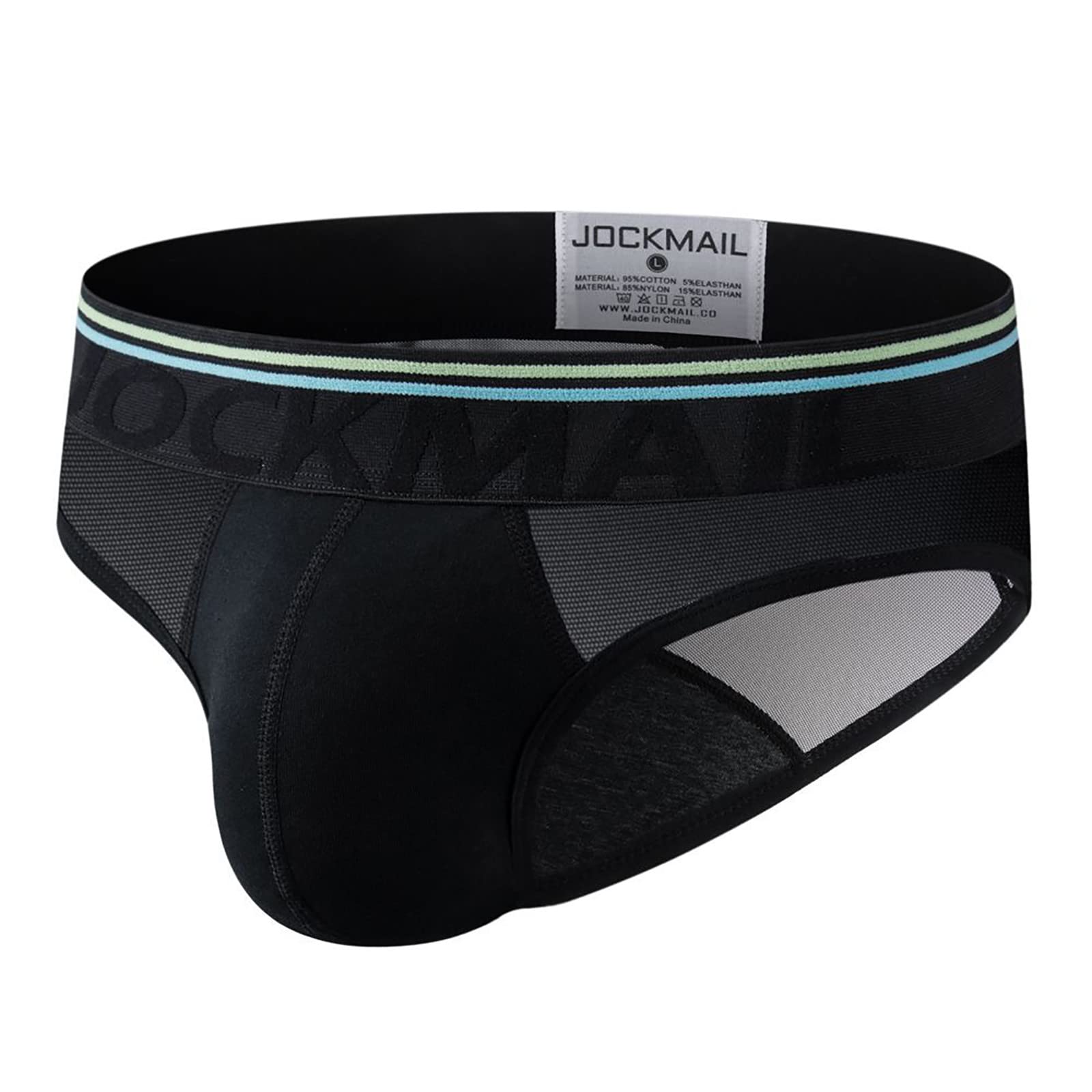 Loyalt Men's Solid Color Cotton Underwear - Breathable, Moisture-Wicking & Comfortable Boxer Briefs for Everyday Wear, Workout & Sports