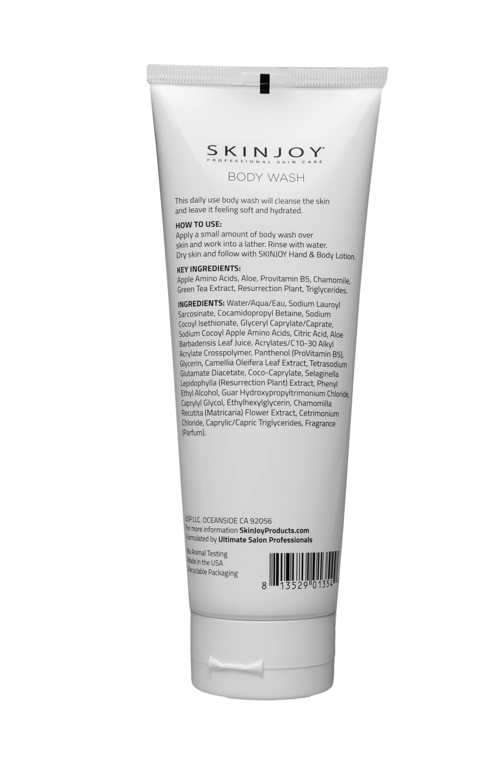Moisturizing Body Wash for Dry Skin - Natural, Paraben Free, Phthalate Free & Dye Free Skin Care - 8.5 Fl Oz - Hydrating Shower Gel for Sensitive Skin & Daily Body Cleansing