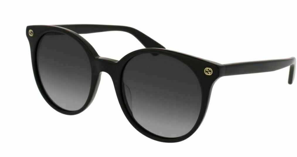 Gucci GG 0091S 001 Black Gradient Polarized Sunglasses for Women & Men - UV Protection Luxury Fashion Shades for Beach, Driving & Outdoor Activities