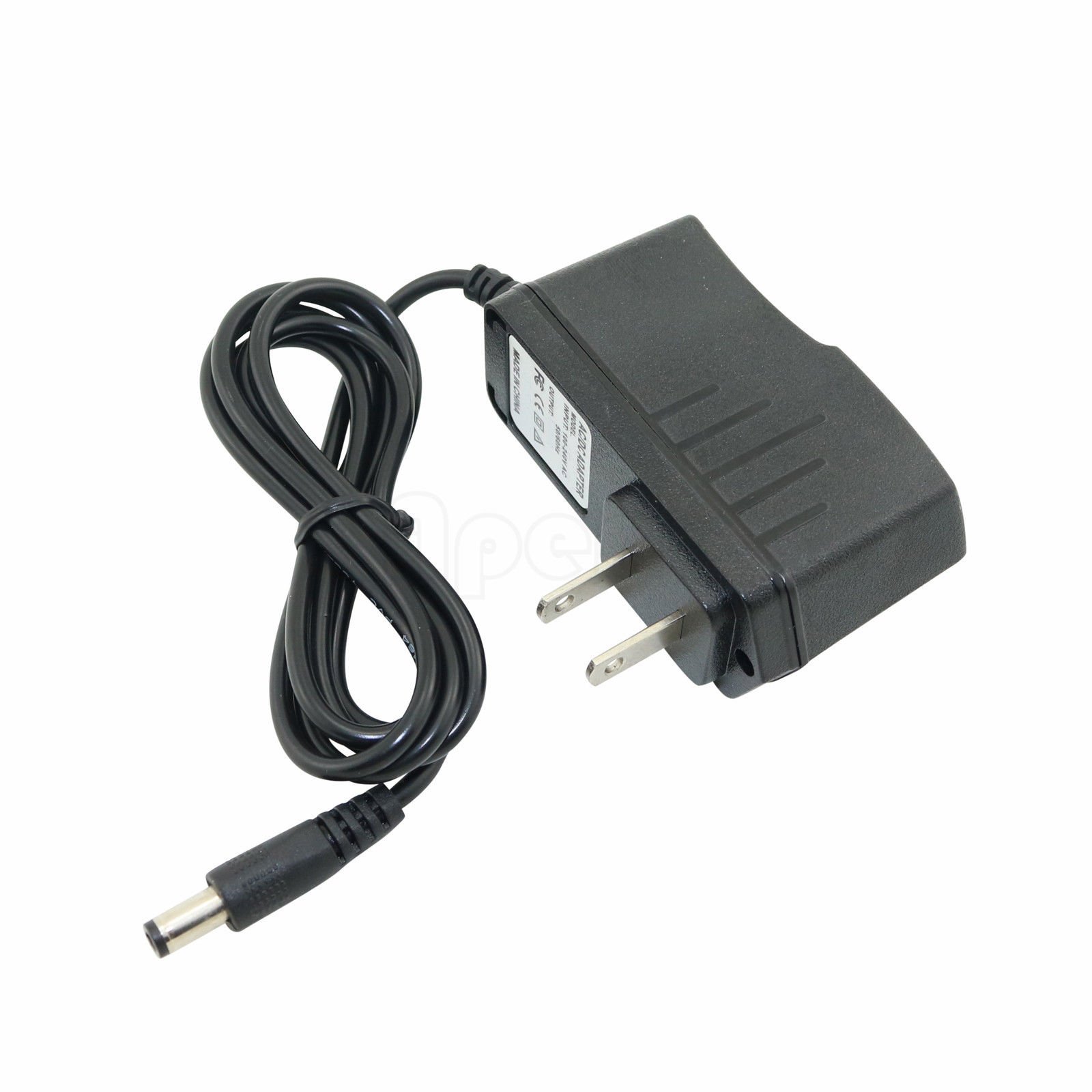 6V 2A DC Power Adapter with Reverse Polarity (Negative Inside) - Compatible with LED Strips, CCTV Cameras & Electronic Devices - Perfect for Home, Office & DIY Projects