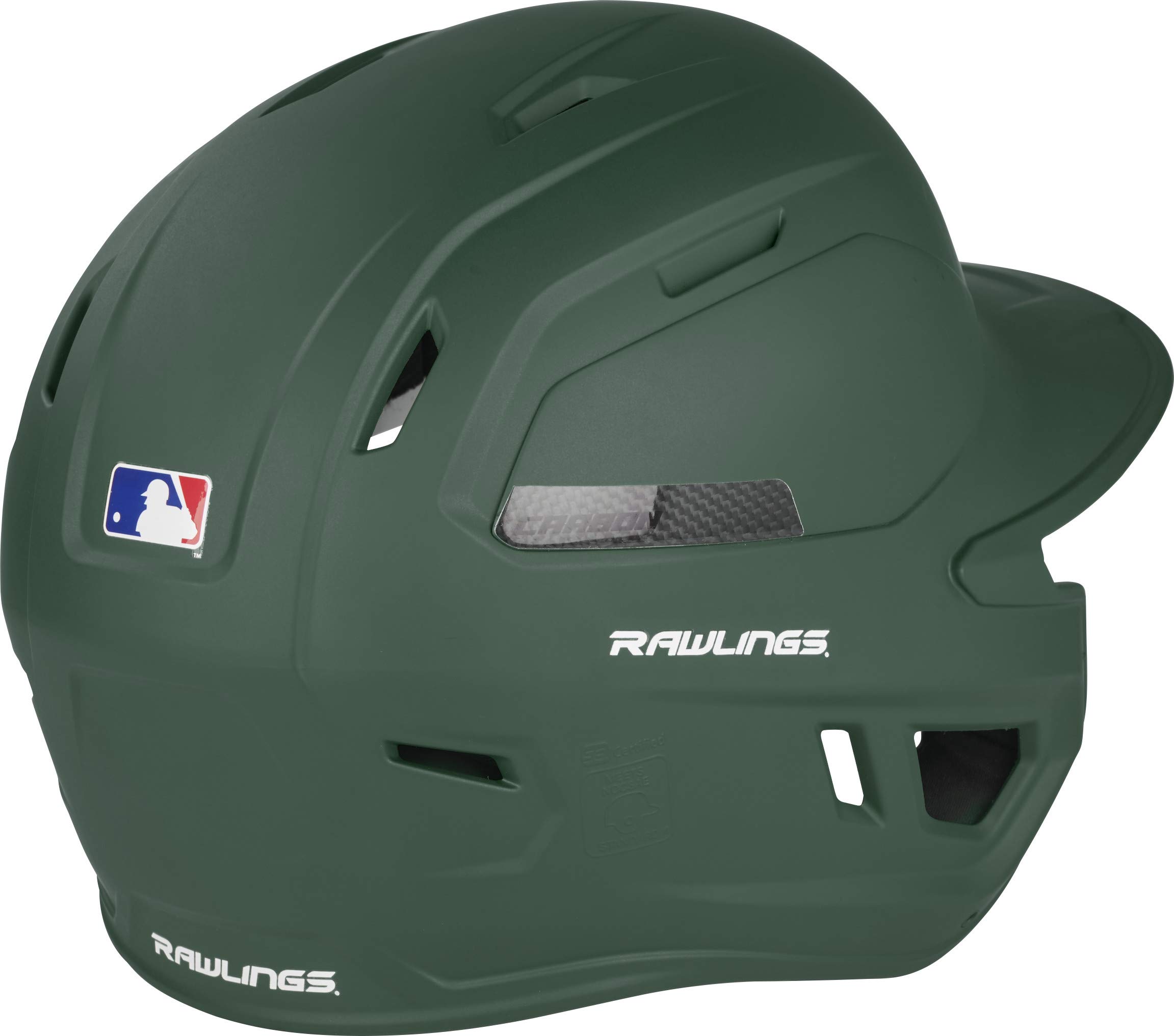 Rawlings MACH Carbon Baseball Batting Helmet - Matte Finish, Youth & Adult Sizes, Multiple Color Options for Baseball, Softball & Training Safety Gear
