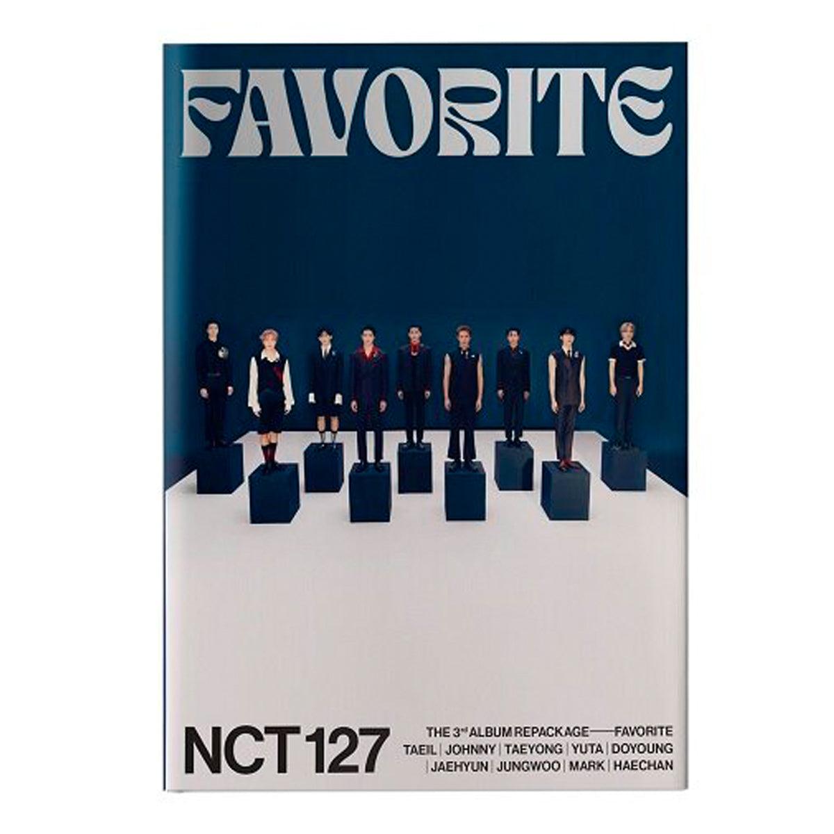 NCT 127 3rd Album Repackage 'FAVORITE' - K-Pop Music CD with Photobook & Poster - Perfect for K-Pop Fans, Collectors and Gift Giving
