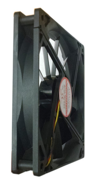 Evercool 140mm x 140mm x 25mm 12V DC Cooling Fan - EC14025M12CA - Perfect for PC Cooling, Electronics Enclosures & Server Racks