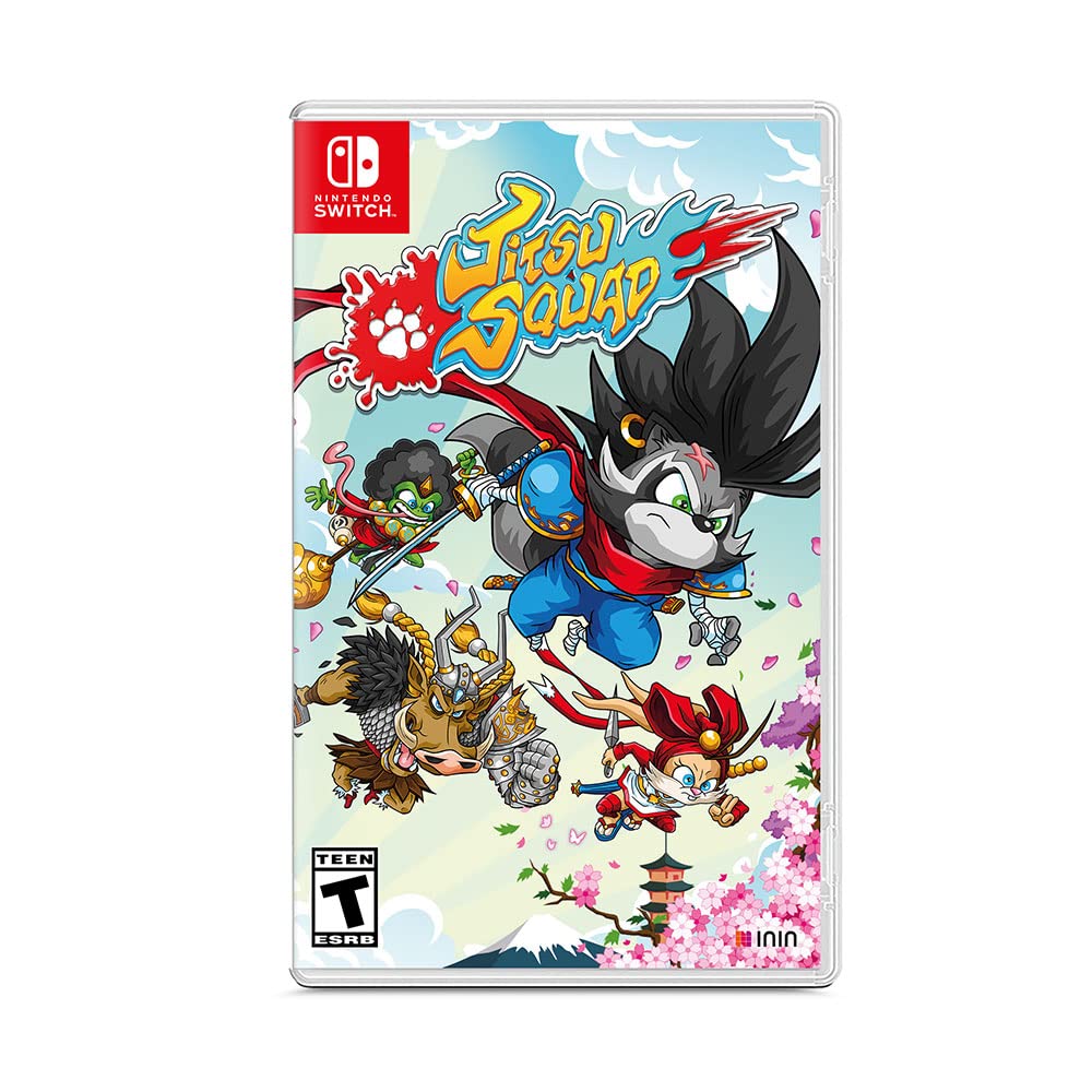 Jitsu Squad - Action-Packed Fighting Game for Nintendo Switch | Multiplayer Brawler with Stunning Graphics | Perfect for Family Game Nights & Competitive Play