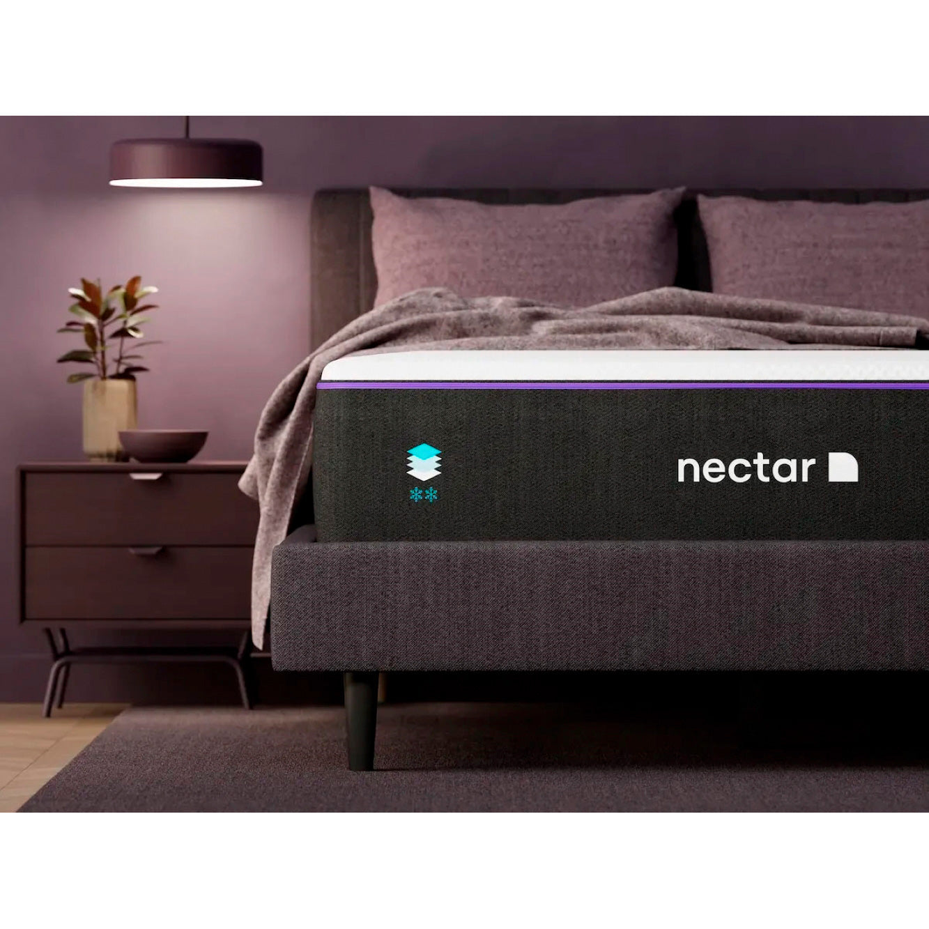 Nectar Premier Mattress - Queen Size Cooling Gel Memory Foam Mattress for Back Pain Relief & Pressure Relief - Perfect for Hot Sleepers & Side Sleepers - Bedroom, Guest Room, Dorm Room