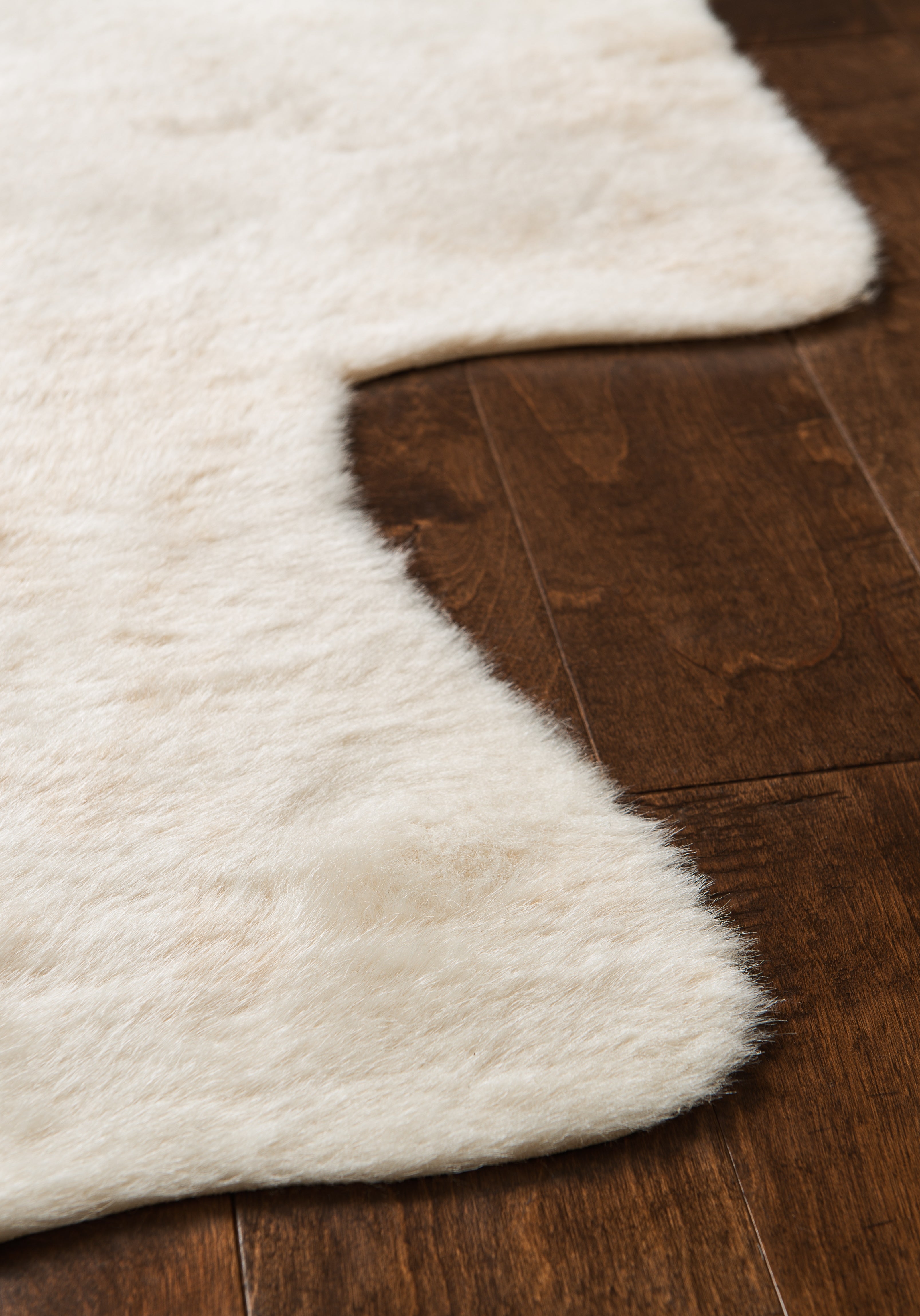 Stylish Brighton Faux Cowhide Rug - Soft & Durable Modern Home Decor for Living Room, Bedroom or Office