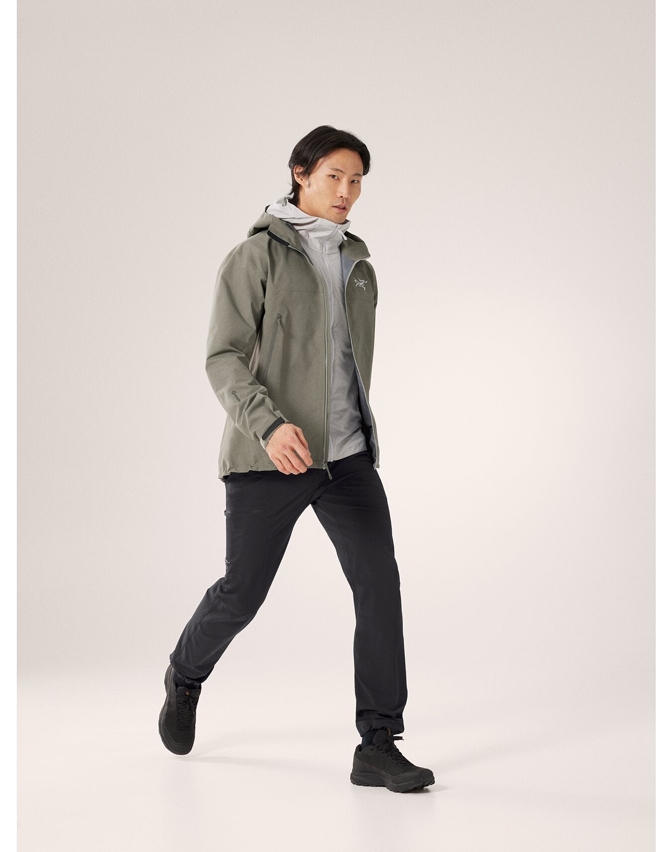 Men's Beta Jacket - Lightweight Waterproof Outdoor Windbreaker for Hiking, Camping & Travel | X000007726