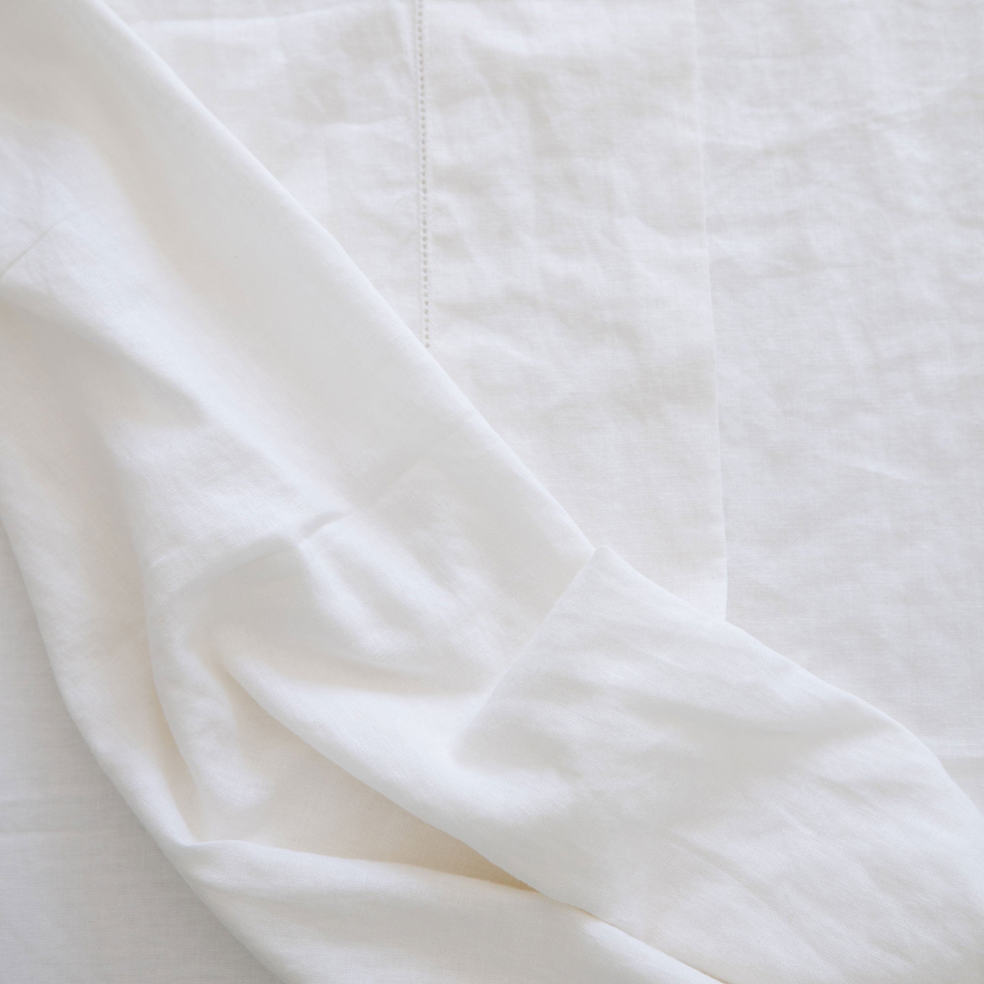 Premium 100% Linen Cotton Blend Bed Sheets Set - Soft Breathable Luxury Bedding for All Seasons | Perfect for Master Bedroom, Guest Room & Vacation Homes