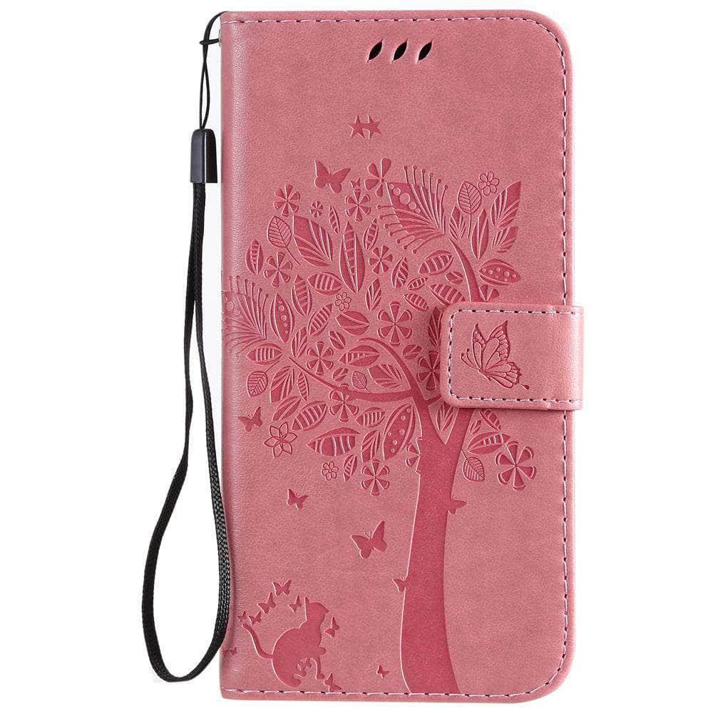 Sunjolly Tree Galaxy S20 FE Lite Flip Wallet Case with Card Holder - Slim Protective Cover for Everyday Use & Travel