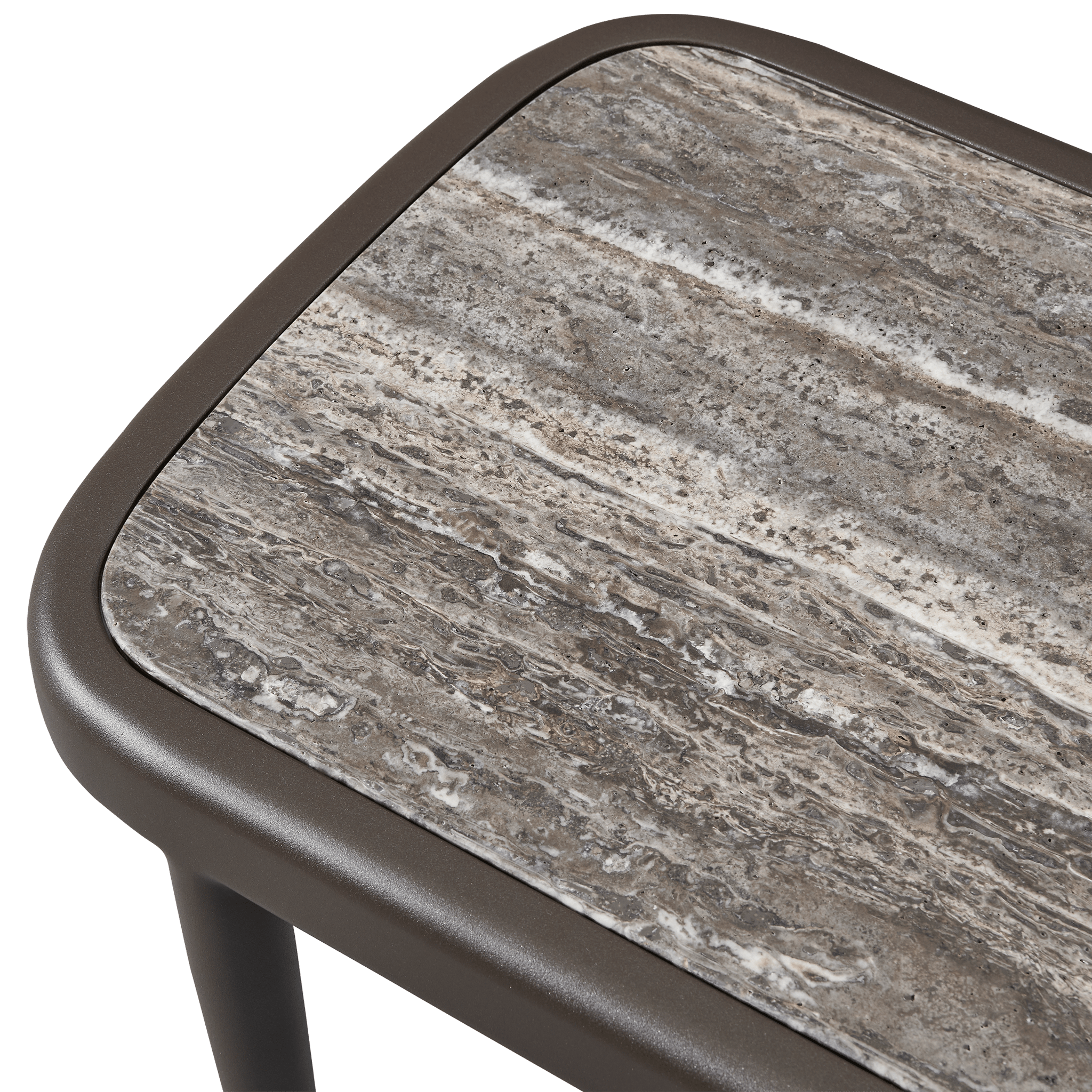 Modern Andre Rectangle Side Table - Stylish End Table for Living Room, Bedroom & Office - Perfect for Coffee, Books & Decor