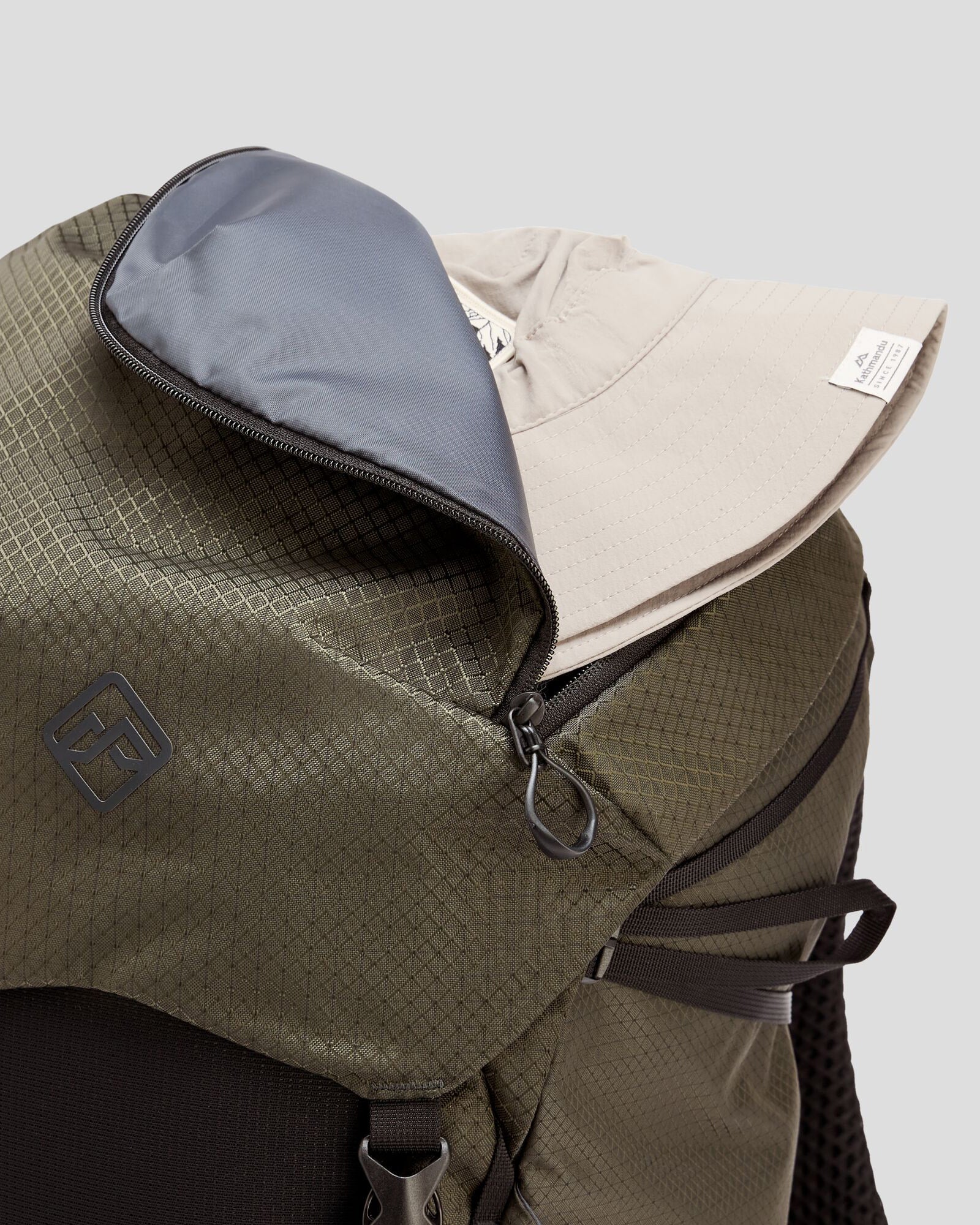 Valorous Pack 48L Dark Moss - Durable Hiking Backpack for Outdoor Adventures, Camping & Travel