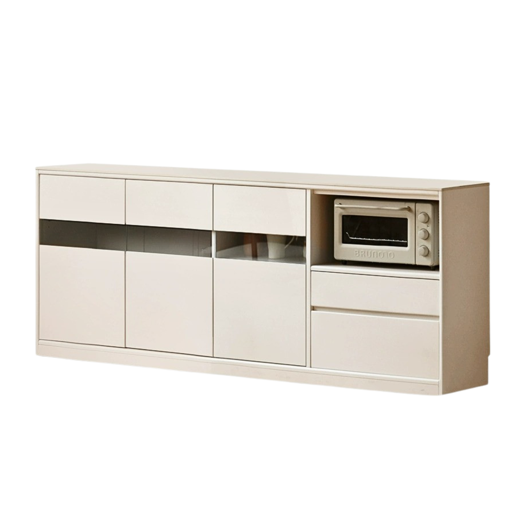 out of stock 78.7x14.9x33.5 inch / 200x38x85сm / Warm white color / sideboard (depth 38cm)
