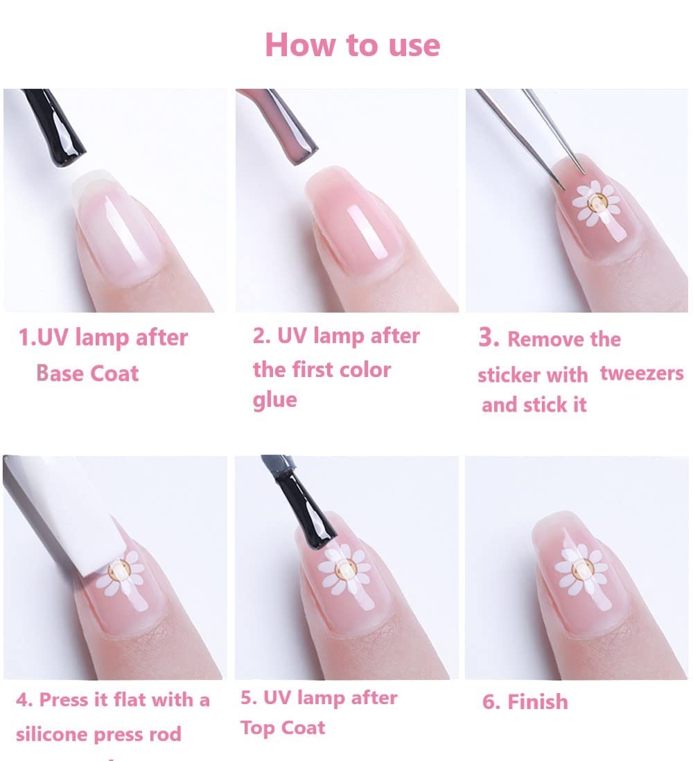 5D Christmas Nail Art Stickers - Winter Snowman & Elk Pattern Nail Decals for Holiday Nails (4 Sheets) | Perfect for Christmas Parties, Gift Giving & Festive Nail Designs