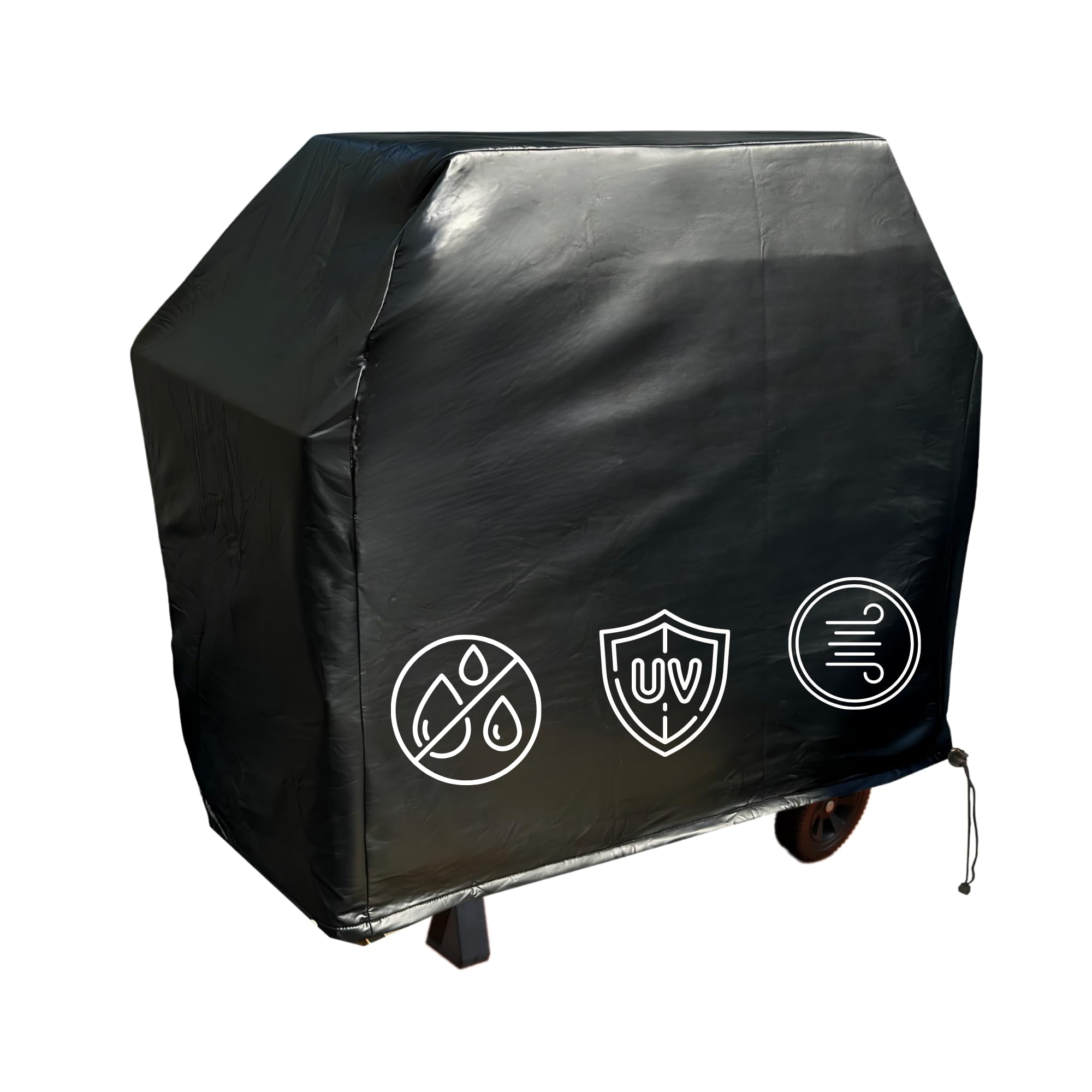 Formosa Waterproof XXL Freestanding Grill Cover - Heavy Duty Vinyl BBQ Cover for Weber, Char-Broil, Nexgrill & Brinkmann (75