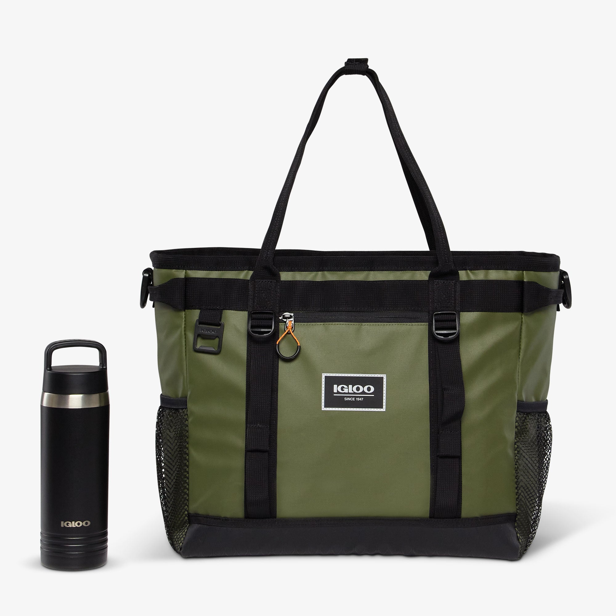 30 Can Insulated Cooler Tote Bag for Picnics, Beach Trips & Tailgating - Leakproof & Durable Portable Cooler for Drinks & Snacks