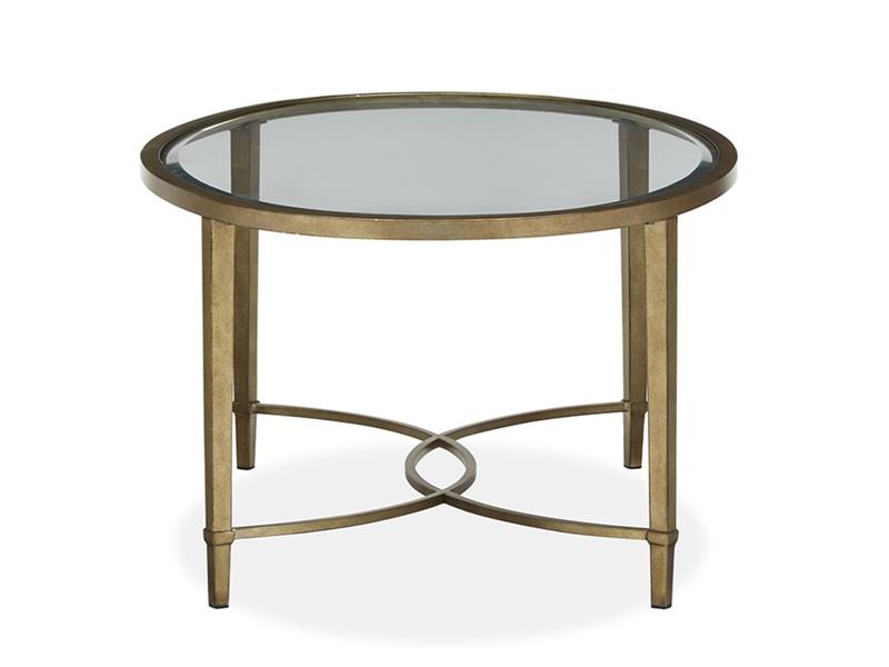 Stylish Metal and Glass Top Dining Table Set - Modern Round Coffee & Side Tables for Living Room, Kitchen, and Office Decor