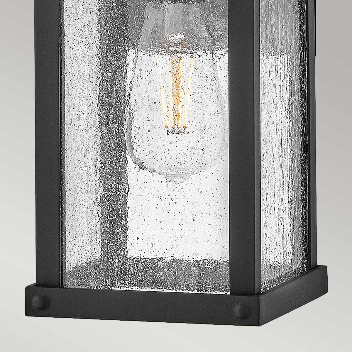 Beacon Hill 1/2lt Small/Medium Outdoor Wall Lantern - Museum Black E27 IP44 Waterproof - Perfect for Porch, Garden, and Patio Lighting