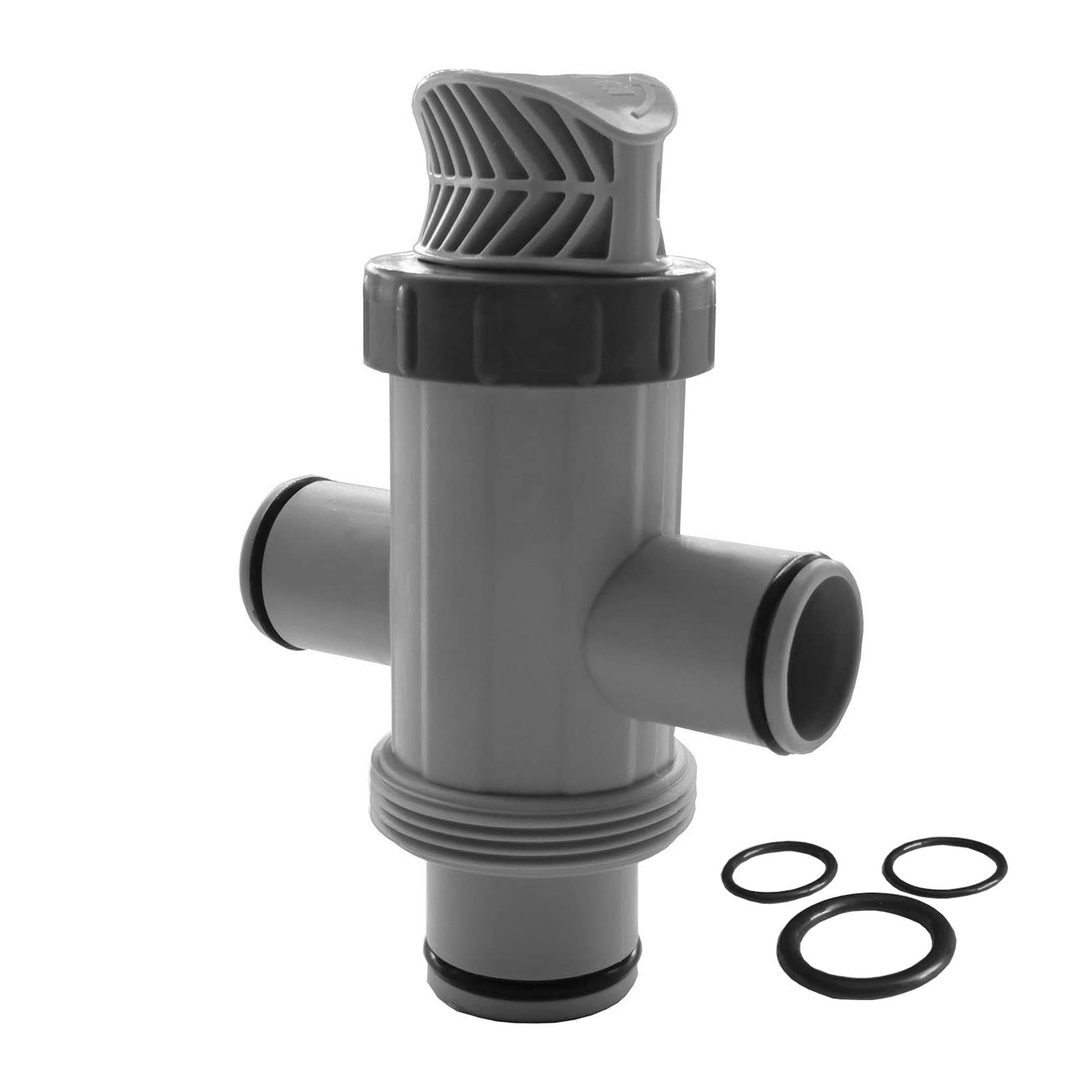 11872 Dual Split Hose Plunger Valve Replacement Part for Above Ground Pool Pumps - 1 Pack - Durable Pool Pump Accessory for Easy Maintenance & Water Flow Control