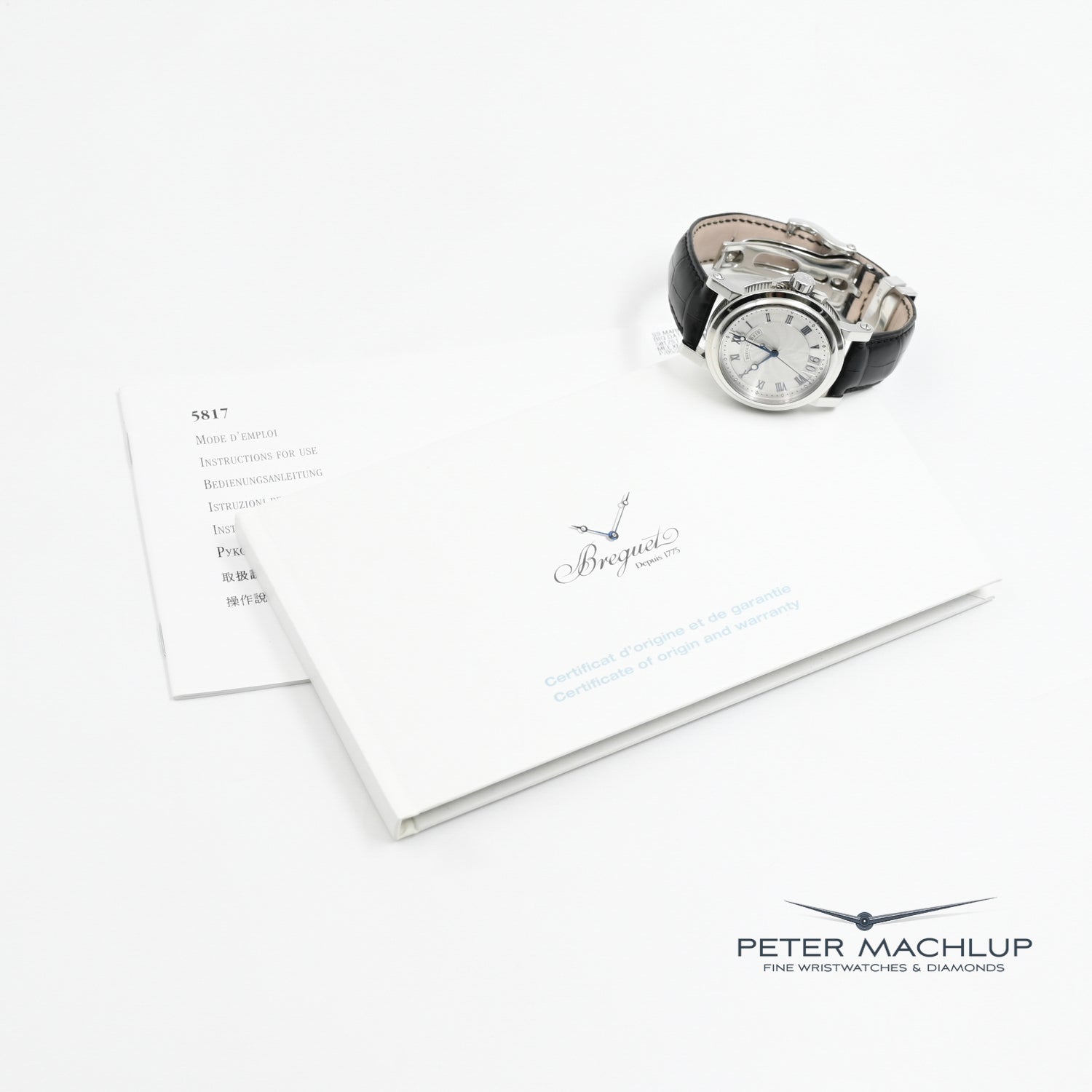 Breguet Marine Big Date Automatic Men's Watch - Luxury Stainless Steel Timepiece for Diving, Business & Formal Occasions