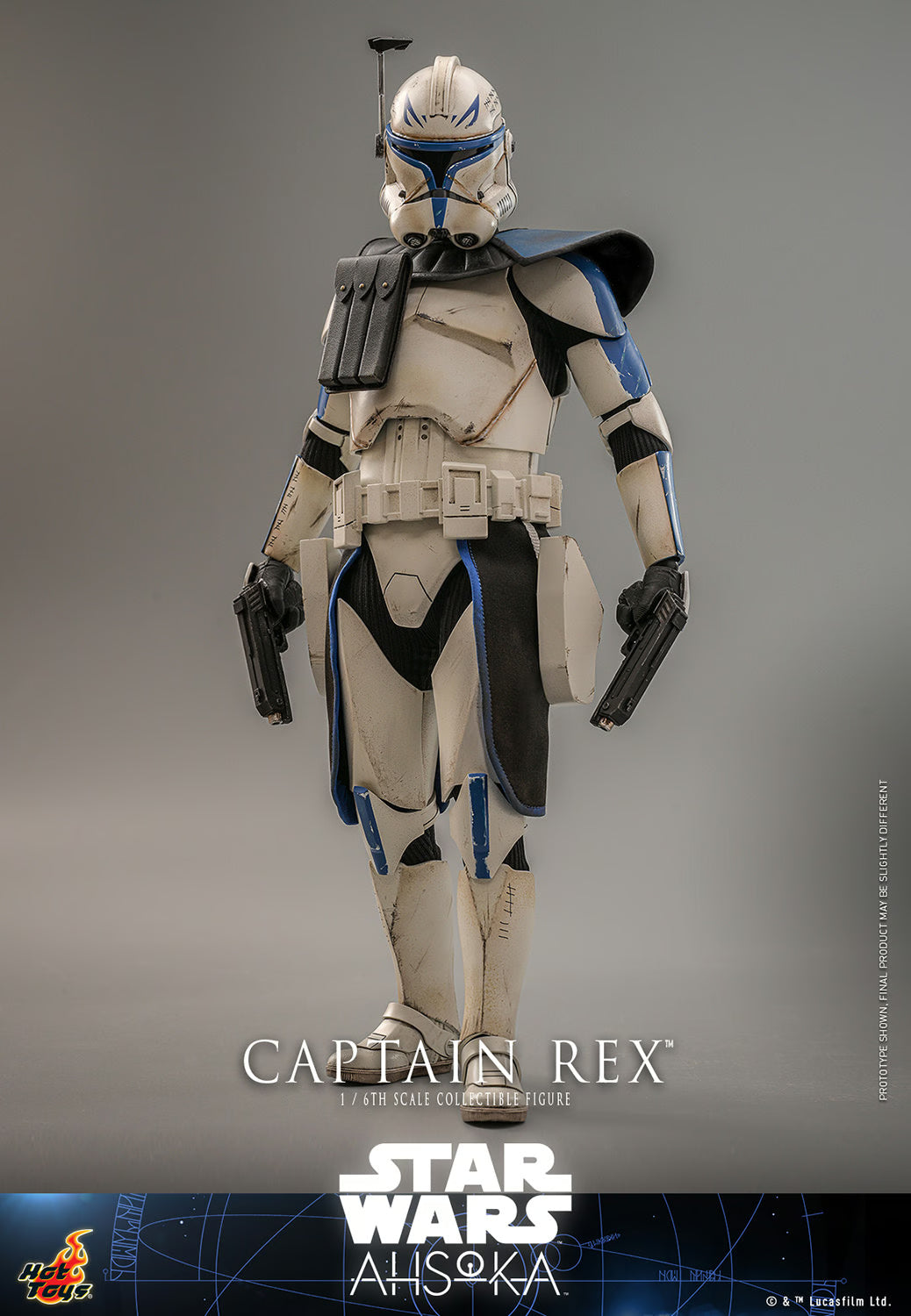 Hot Toys Star Wars Ahsoka Captain Rex 1/6 Scale 12