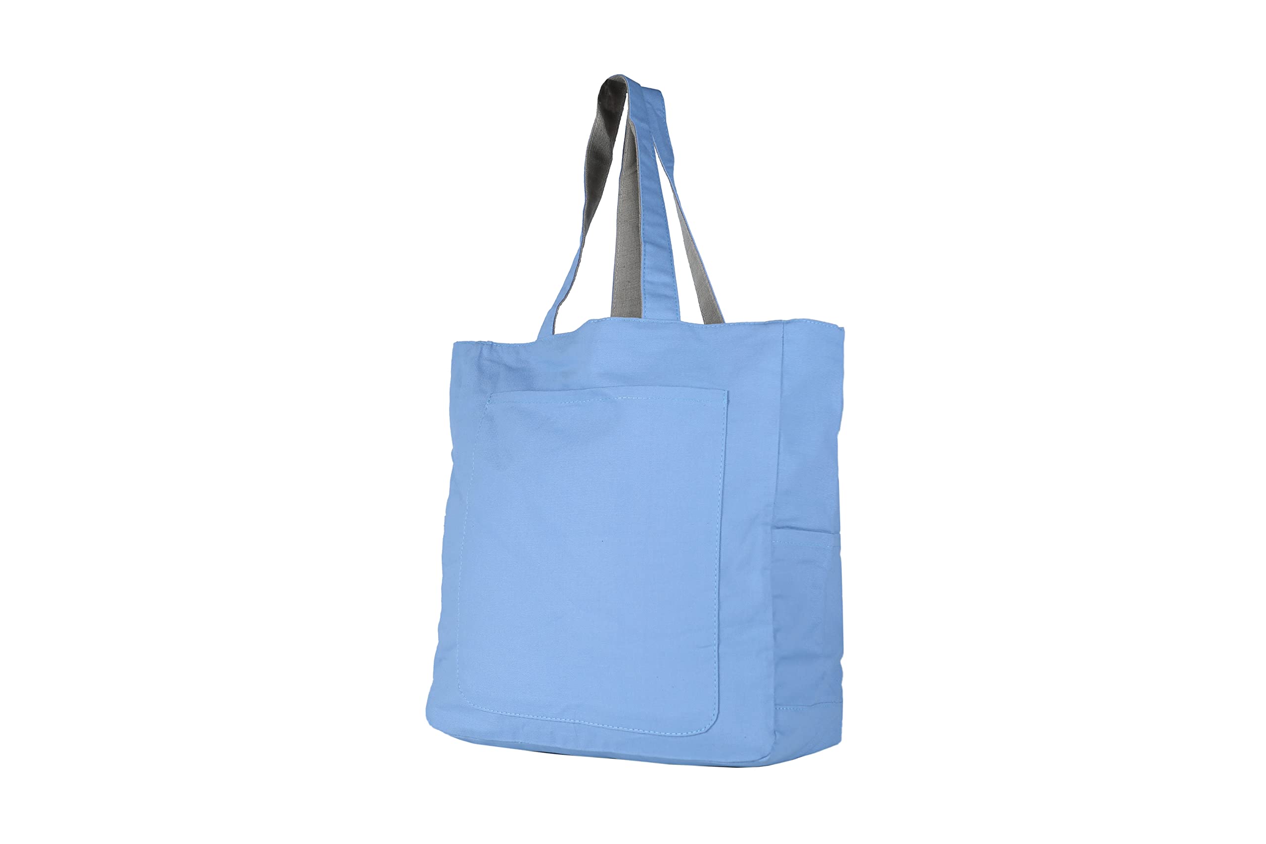 Reversible Jute Canvas Tote Bag for Women - Stylish Shoulder Handbag for Lunch, Dinner Dates, Shopping & Travel | Durable & Eco-Friendly Daily Use Bag