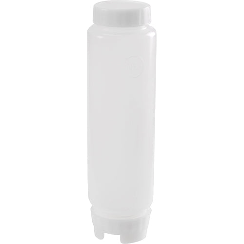 FMP 280 1805 16 oz. FIFO Squeeze Bottle - Premium Plastic Condiment Dispenser for Kitchen, Restaurant & Food Service - Perfect for Sauces, Dressings & Oils