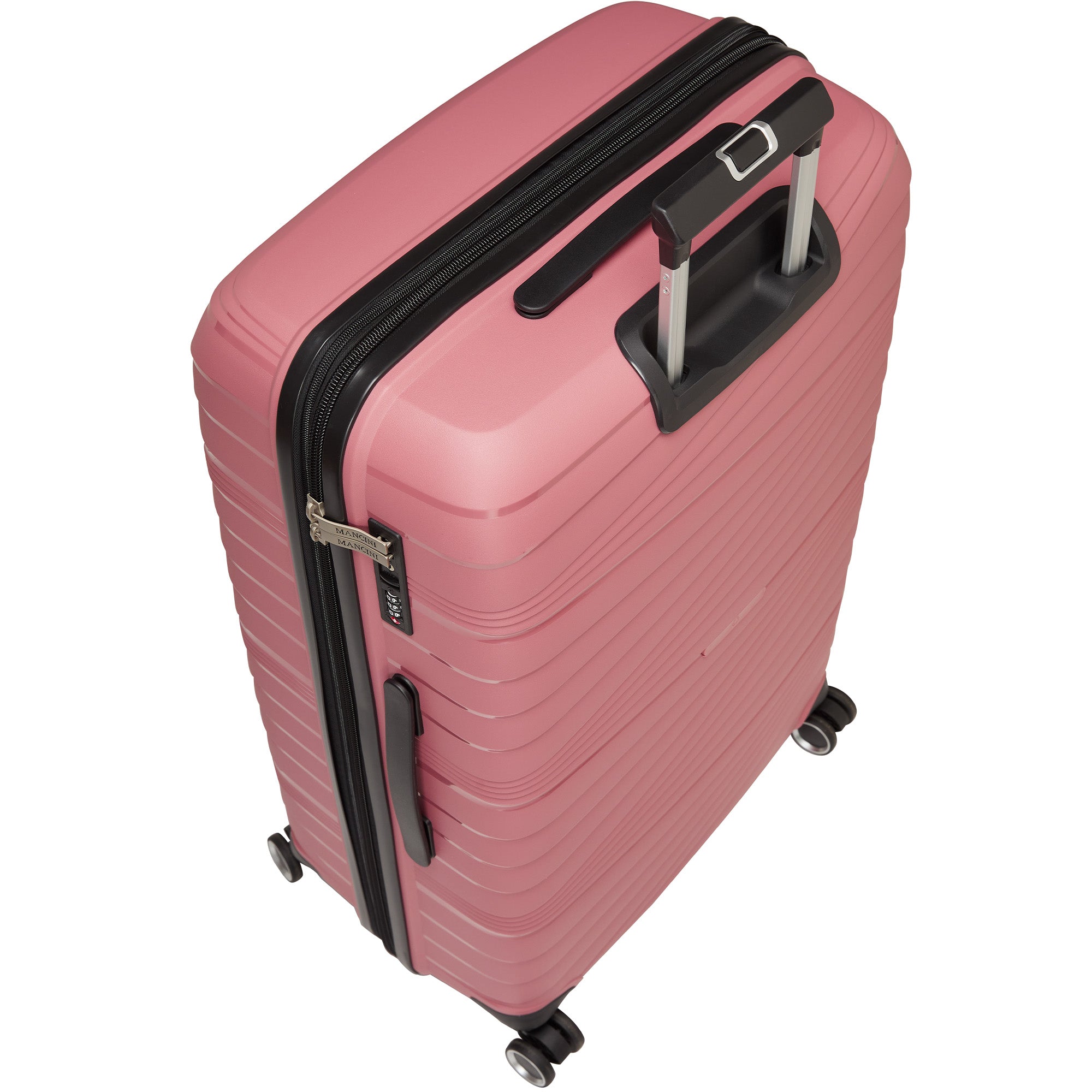 Mancini Bermuda 2-Piece Spinner Luggage Set - Polypropylene Carry-On & Large Suitcase for Travel | Perfect for Business Trips, Vacations & Family Getaways