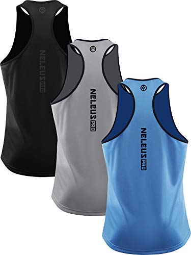 5097# Black/Grey/Light Blue,3 Pack