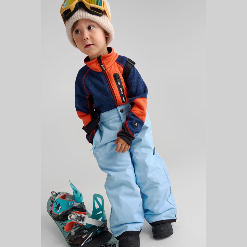 Reima Fleece Jacket for Boys - Soft & Warm Winter Fleece Coat in Jeans Blue - Perfect for Outdoor Play & Cold Weather Activities